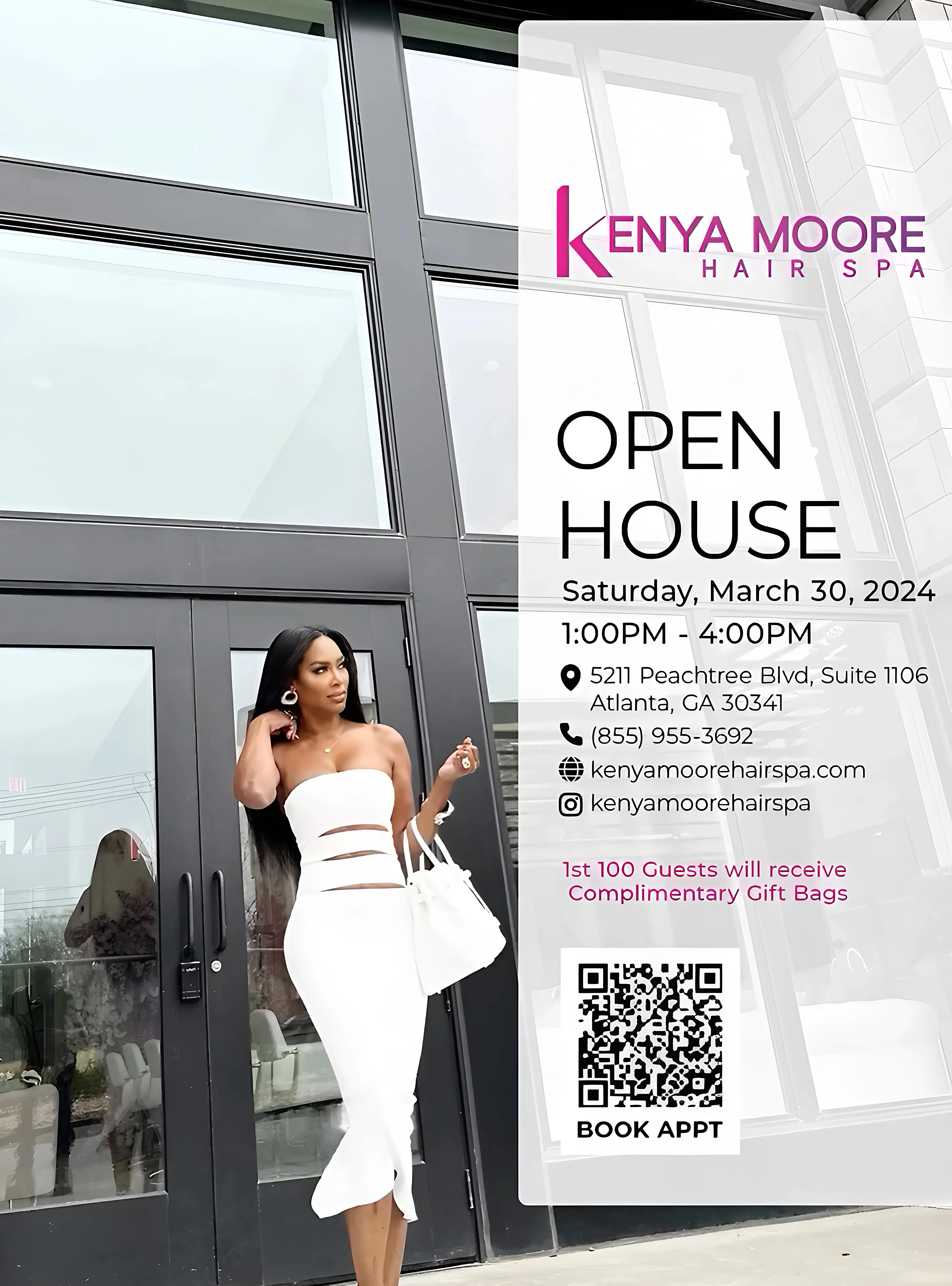 Kenya Denies Claims Her Hair Spa Was Abandoned, Releases Monthly Bills After Being Accused Of $300k In Rent....