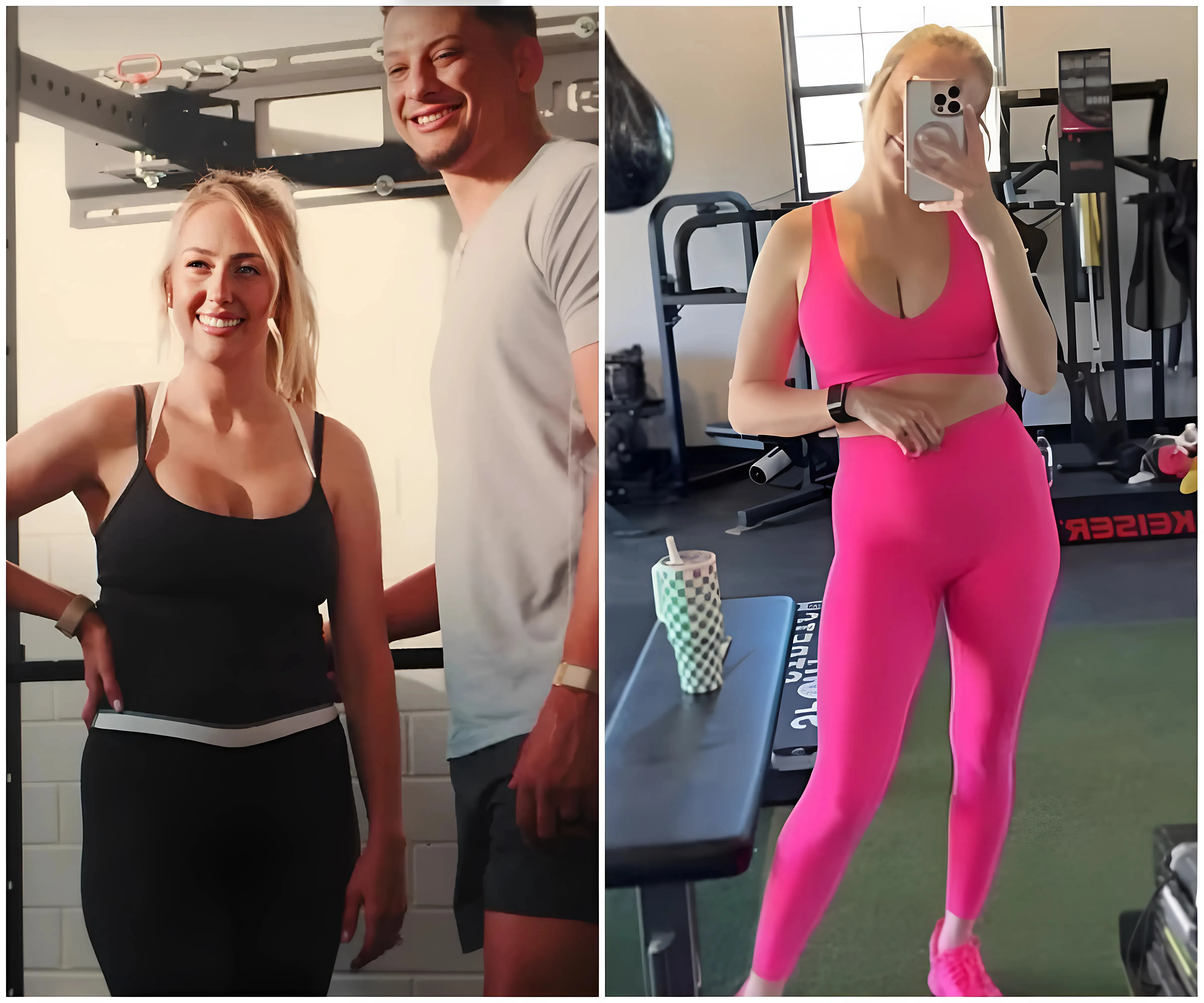 Brittany Mahomes endures hard workout with Patrick Mahomes to show her toughness and incredible shape