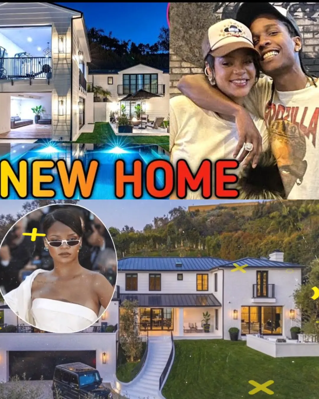 Rihanna And Her Newborn Baby Move To NEW House ASAP Rocky Bought For Her After Hospital Discharge