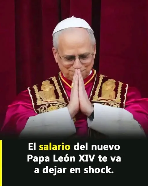 "The new salary of the Pope has been revealed! 😱 The figure surprised… See more"