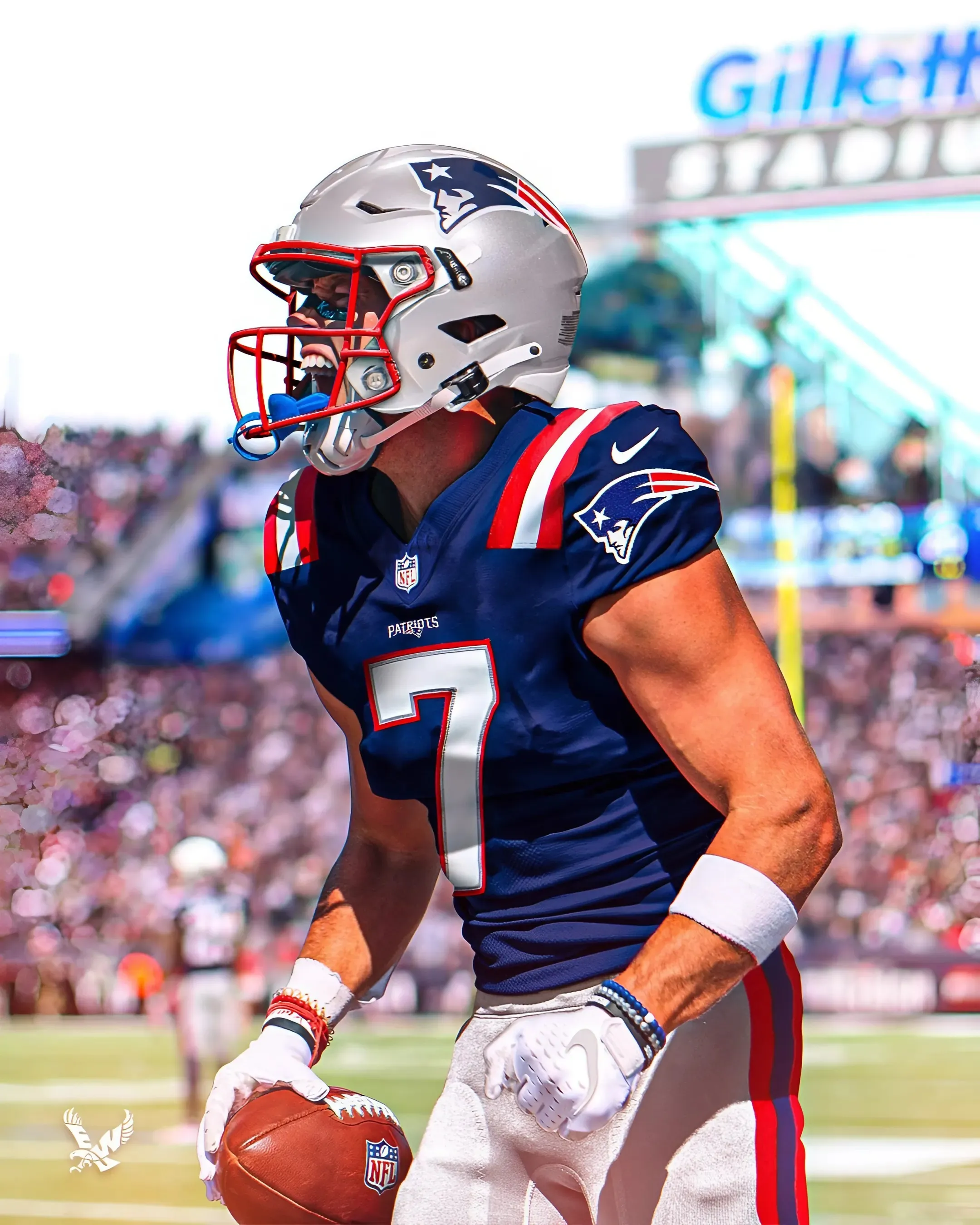 The Patriots’ undrafted free agent following in Cooper Kupp’s footsteps