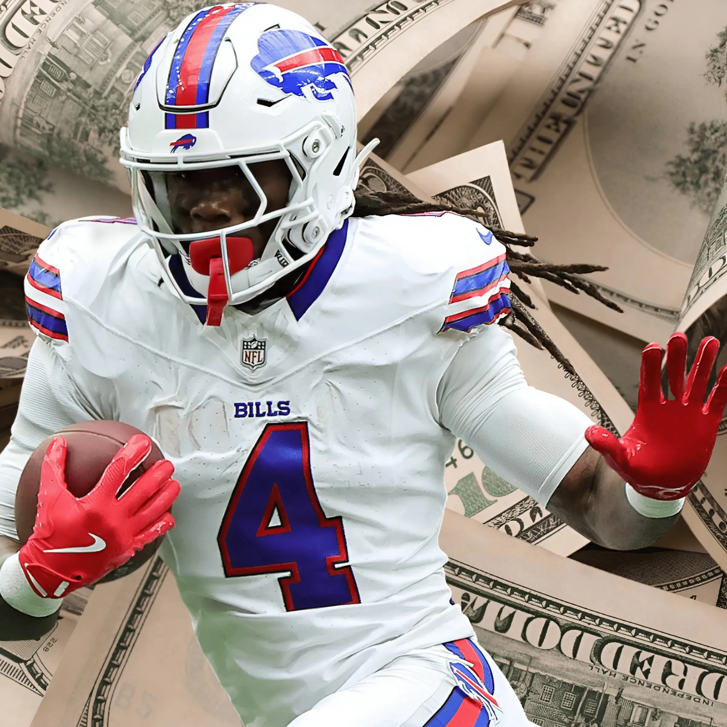 James Cook sounds off on Bills contract dispute at poker tournament