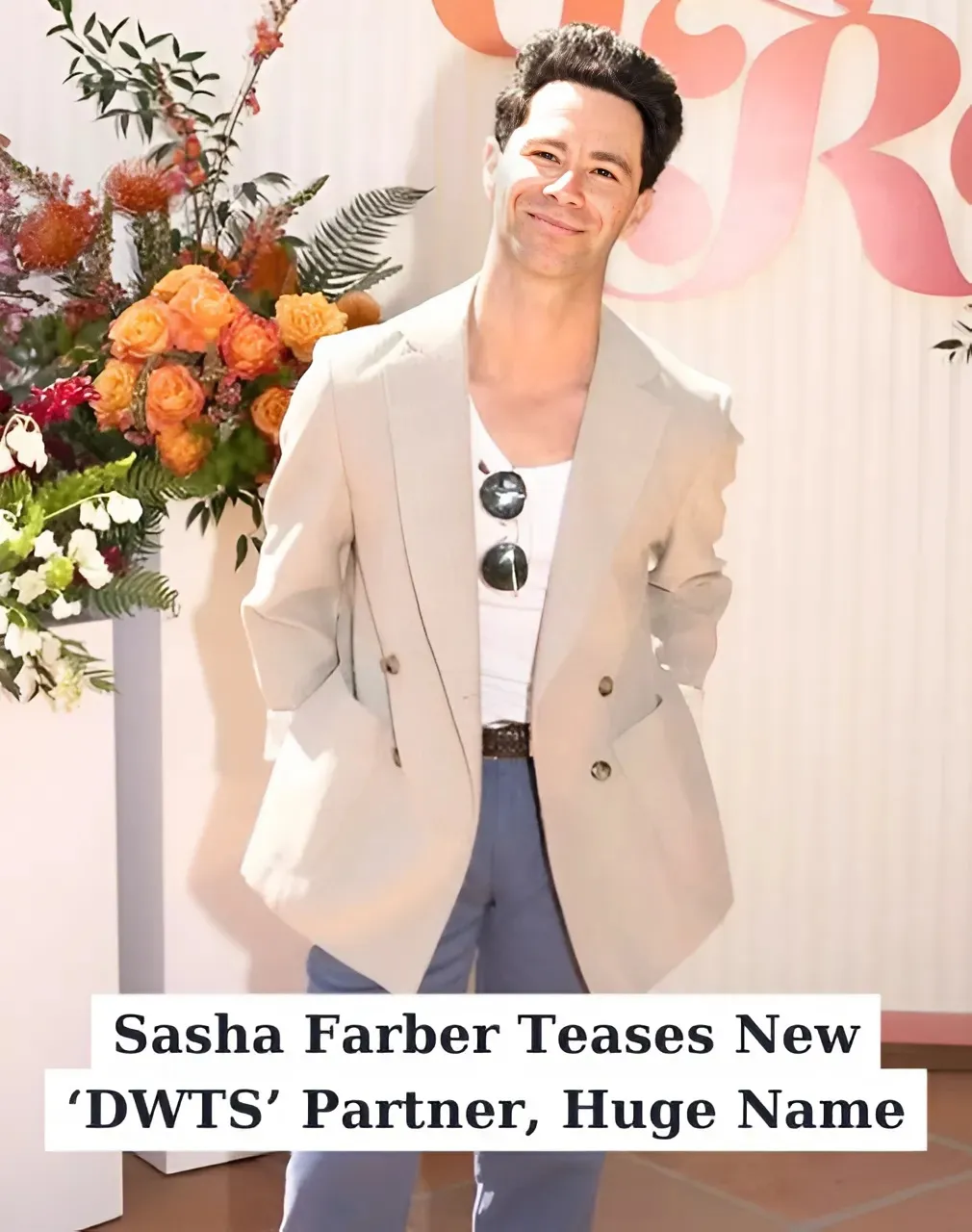Sasha Farber Teases “Game-Changing” DWTS Partner: “This Name Will Break Everything”