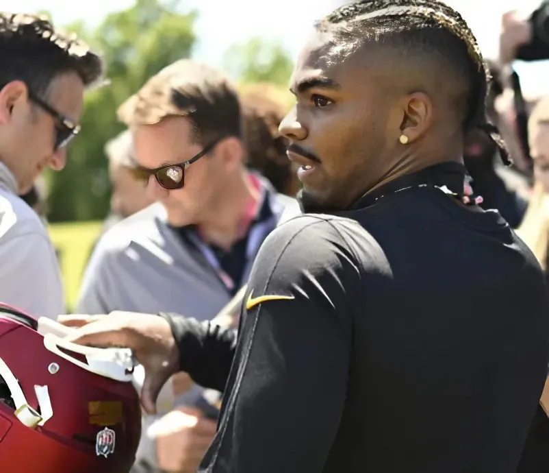 Emotional Moment; Sean Taylor’s Brother Gets Commanders Helmet