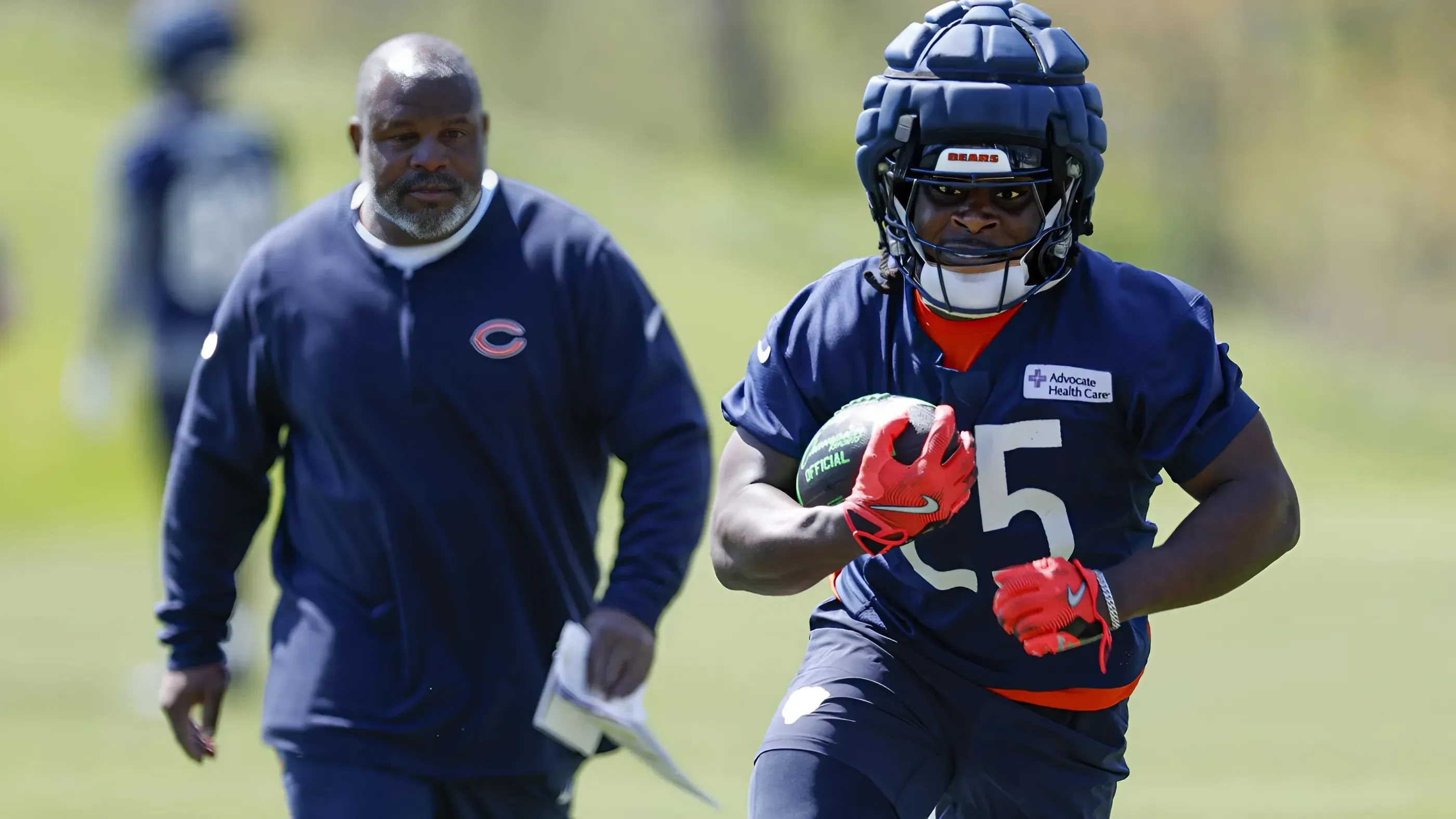Running back Kyle Monangai completes Bears rookie trio on a mission
