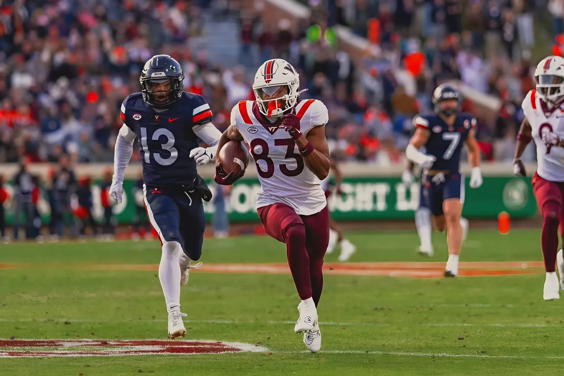Former Virginia Tech WR Jaylin Lane inks his rookie contract with Washington