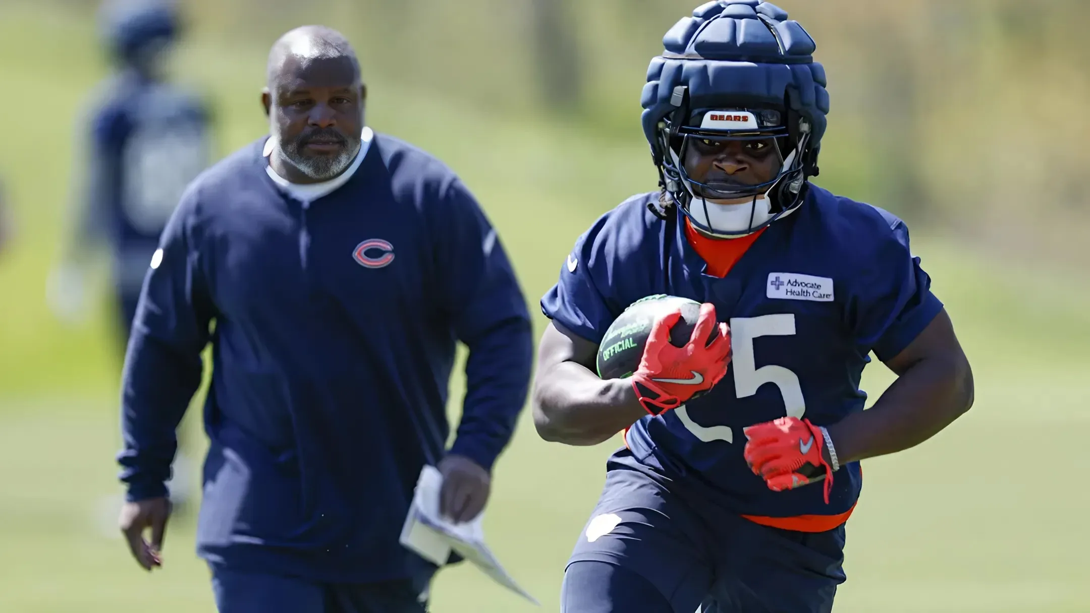 Running back Kyle Monangai completes Bears rookie trio on a mission