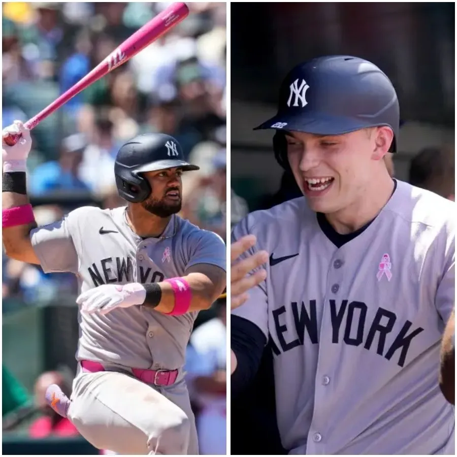 Yankees not yet considering Ben Rice position change as hot bats jam up lineup