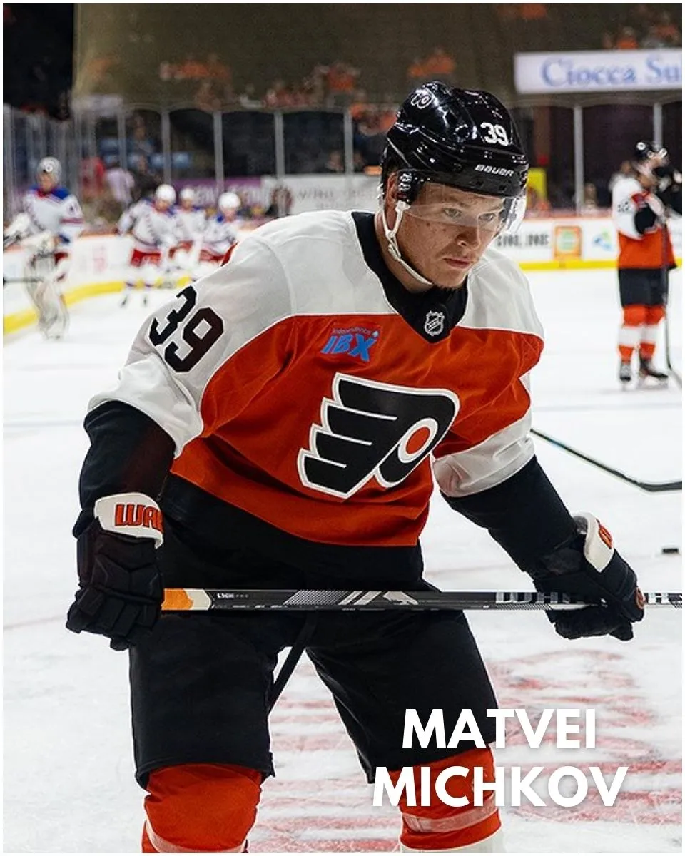 Flyers’ Matvei Michkov Lived up to the Hype in Anticipated Rookie Season