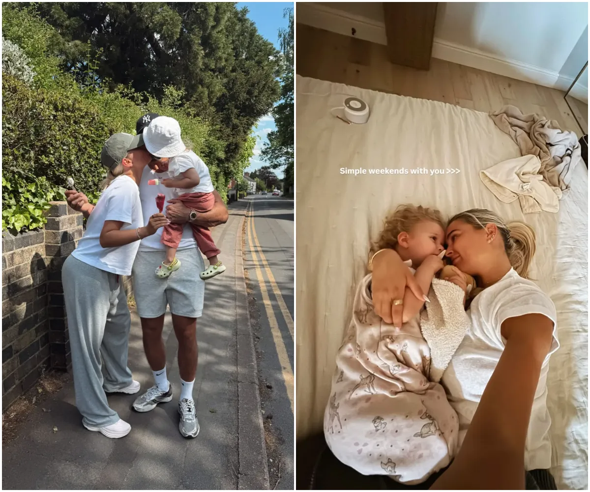 Molly Mae shares loved-up family day out with Tommy Fury and Bambi after they reunited on her documentary - suong