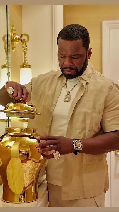 50 Cent Gets Lost in His HUGE Gold Mansion – Literally! 😱✨