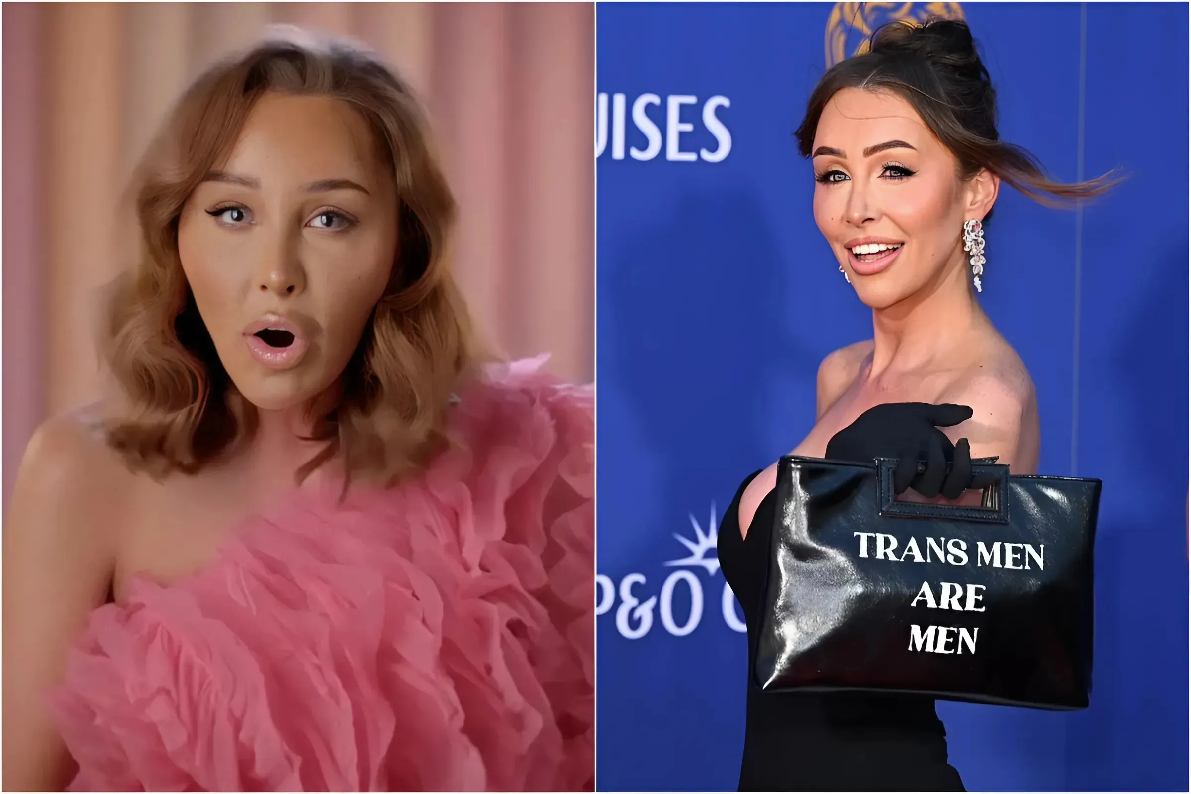 Ella Morgan Takes a Stand for Trans Rights with Bold Fashion Statement at the BAFTA TV Awards 2025 trucc