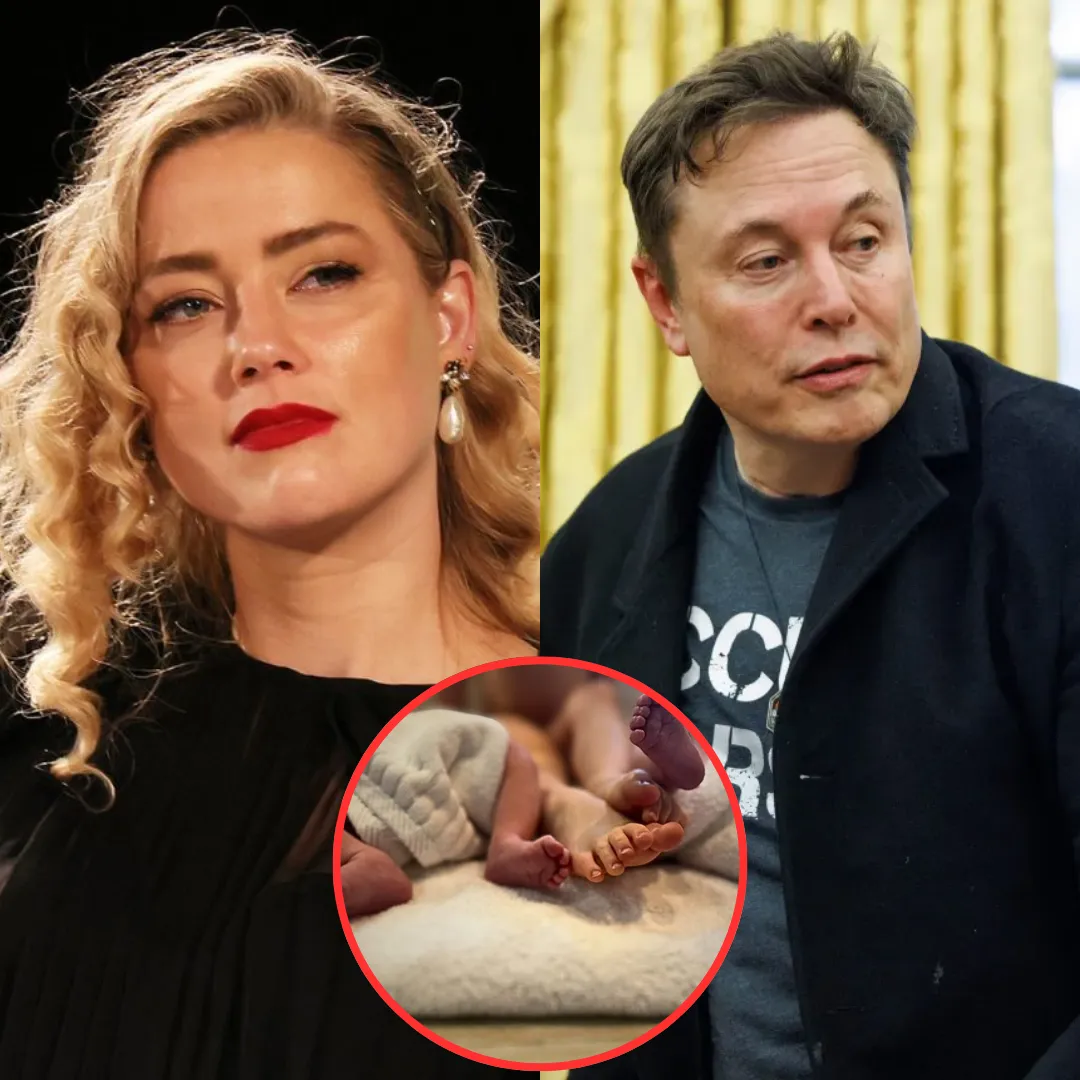 Amber Heard Announces Birth of Twins, Sparks Speculation Elon Musk May Be the Father
