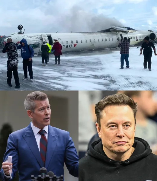 Transportation Secretary Defends Elon Musk Over Recent Plane Crashes, Blames America’s “50-Year-Old” Aviation System
