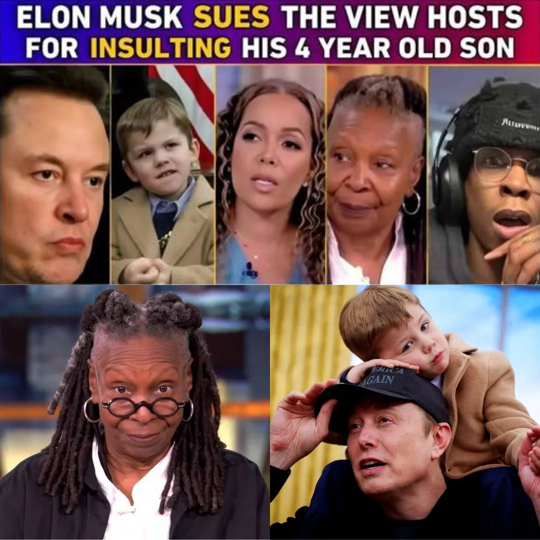 Elon Musk SHOCKS VIEWERS with UNEXPECTED RETALIATION Against ‘The View’ Hosts After They ATTACK His 4-Year-Old Son LIVE ON AIR… The Show Threatens Legal ACTION as Tensions ESCALATE