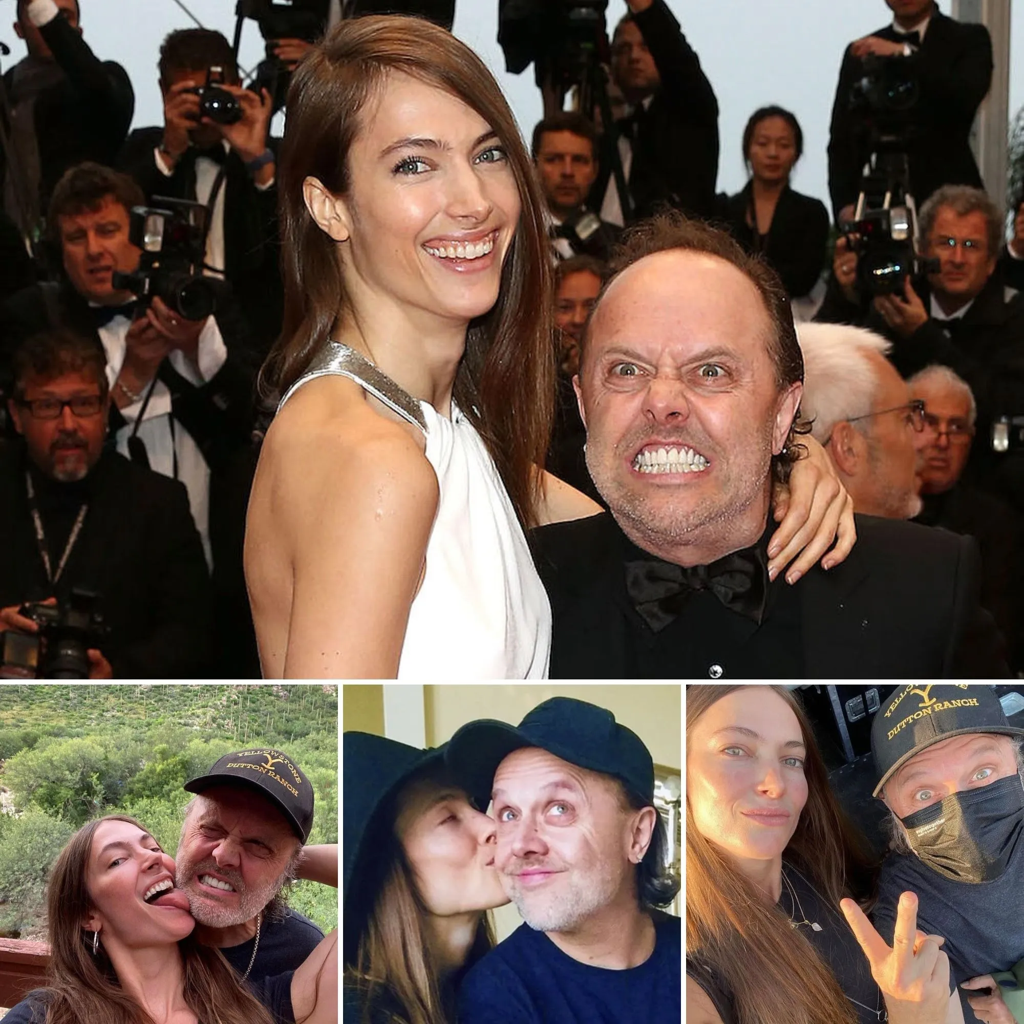 Jessica Miller Opens Up About Life with Metallica’s Lars Ulrich, Calls Him ‘The Nicest Guy’ ❤️🎸