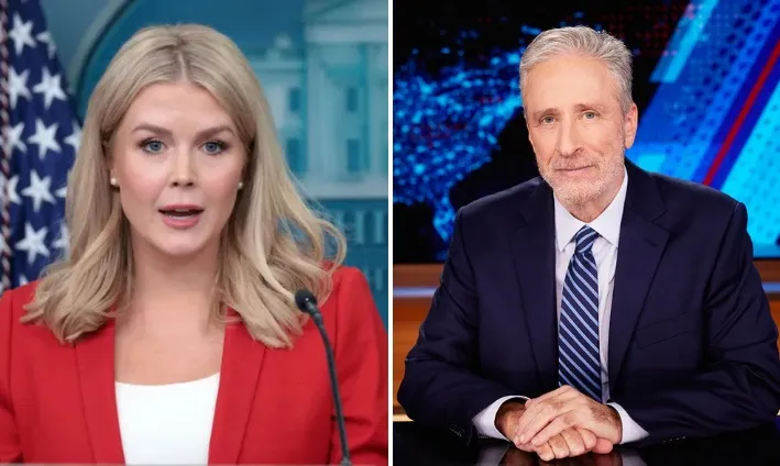 5. Jon Stewart and Karoline Leavitt Spar in Viral Interview That Captures National Attention