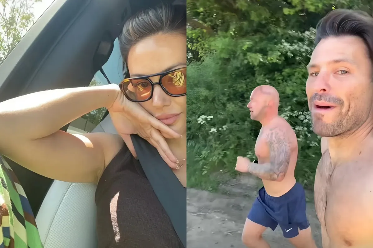 Michelle Keegan beams in stunning car snap while shirtless husband Mark Wright works up a sweat on a sun-soaked run after the couple welcomed their first child together liennhi