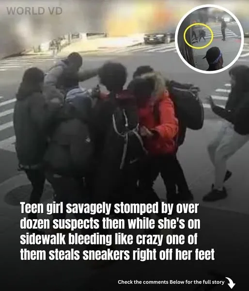 Teen Girl “Bleeding Like Crazy” After Being Stomped by Over a Dozen Suspects