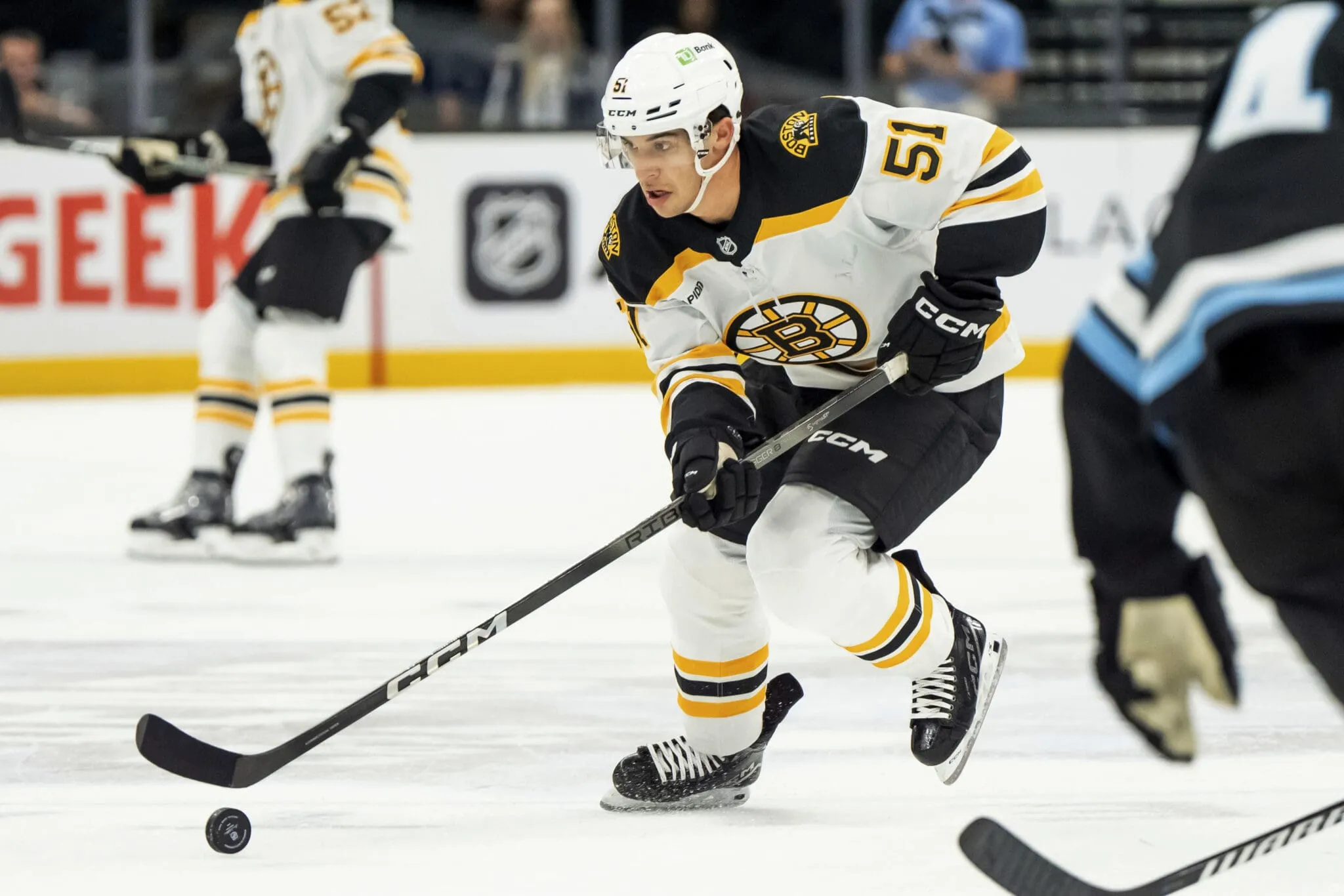 Boston Bruins top prospects avoids major injury following dirty hit