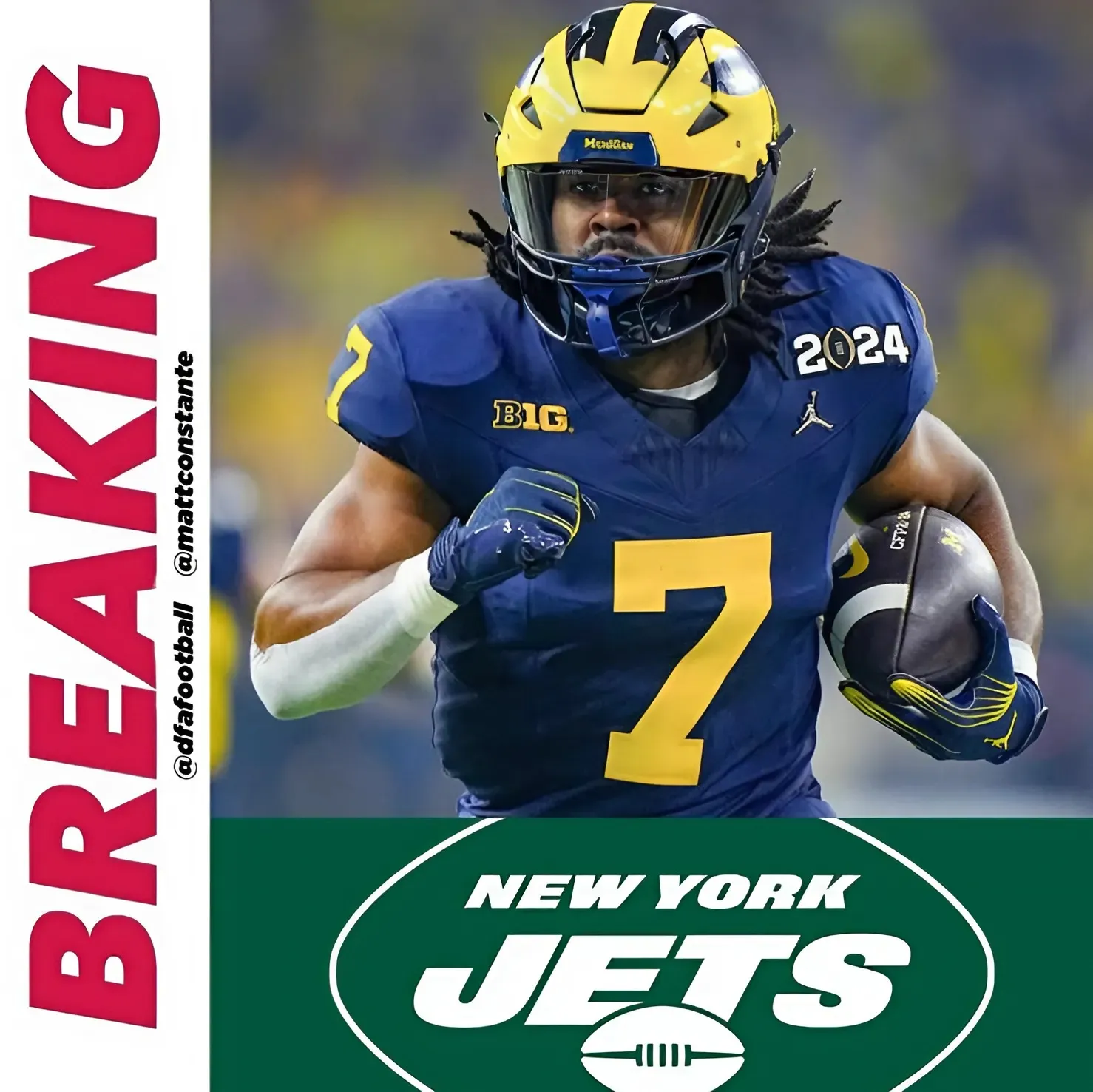 National Champion Jets Rookie Named ‘Biggest Winner’ of Weekend