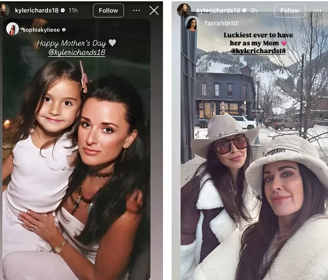 Kyle Richards & Mauricio Umansky Hit the Club with Their Daughters Before Mother's Day
