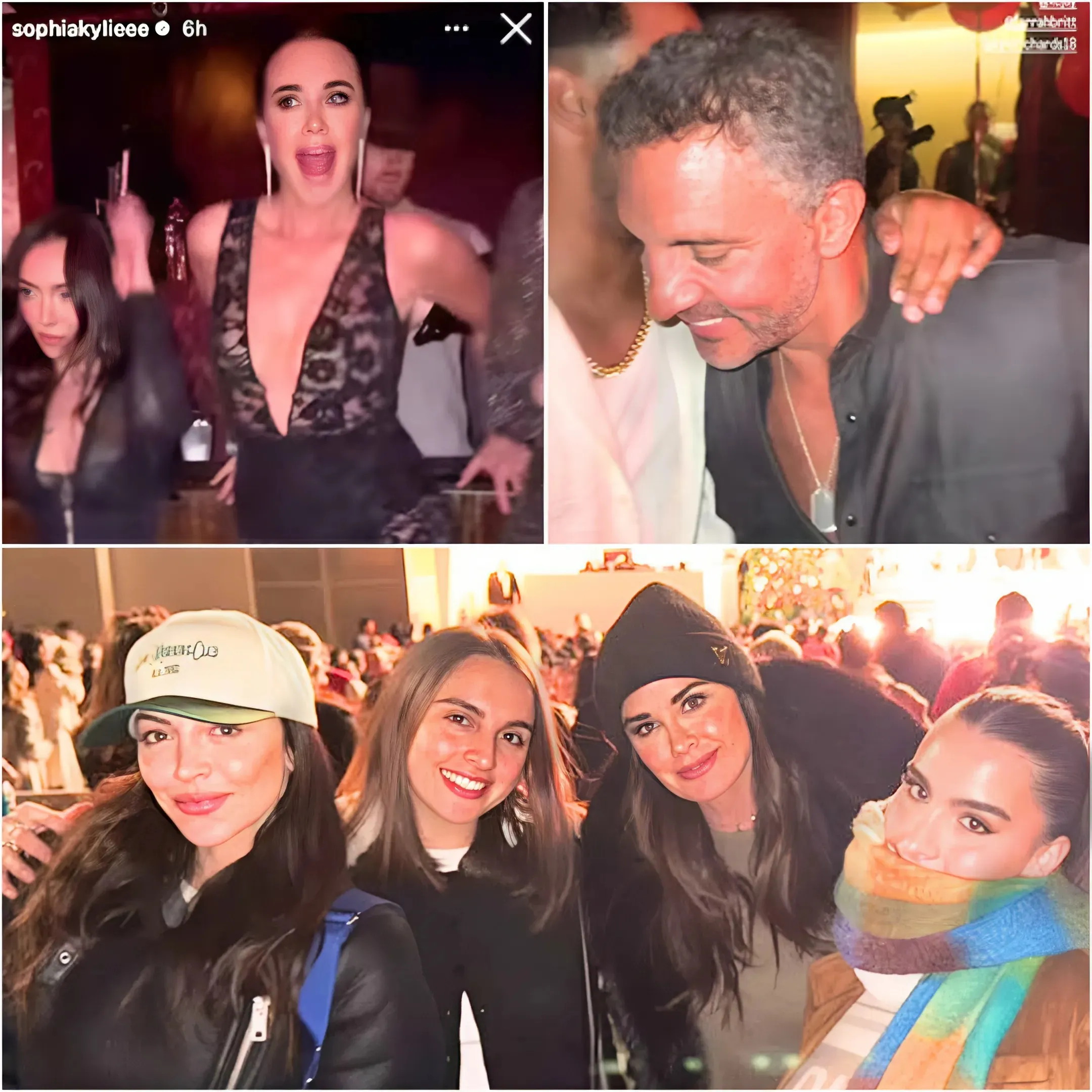 Kyle Richards & Mauricio Umansky Hit the Club with Their Daughters Before Mother's Day