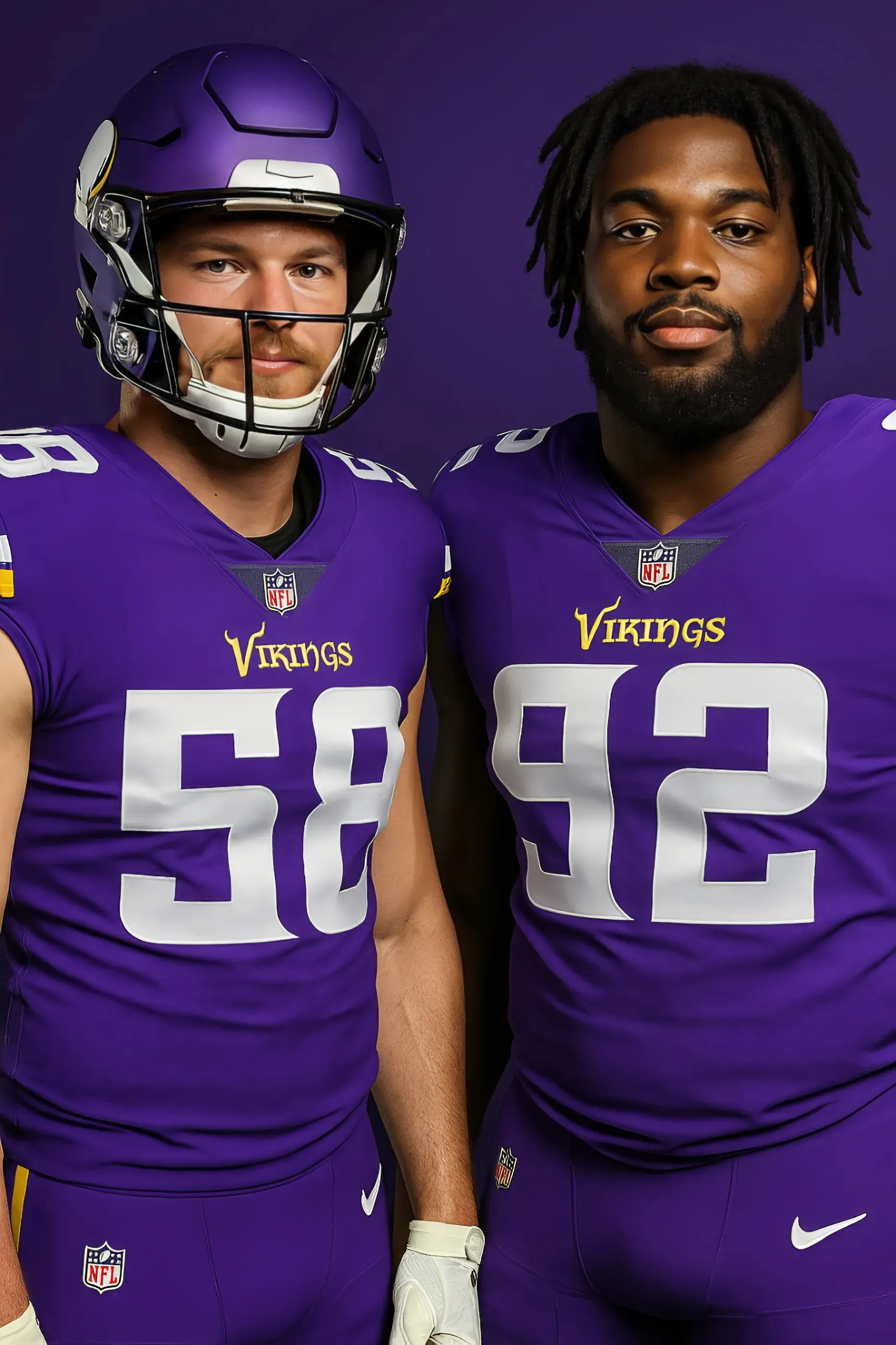 The vikings have signed OLB Matt Harmon and DL Elijah Williams