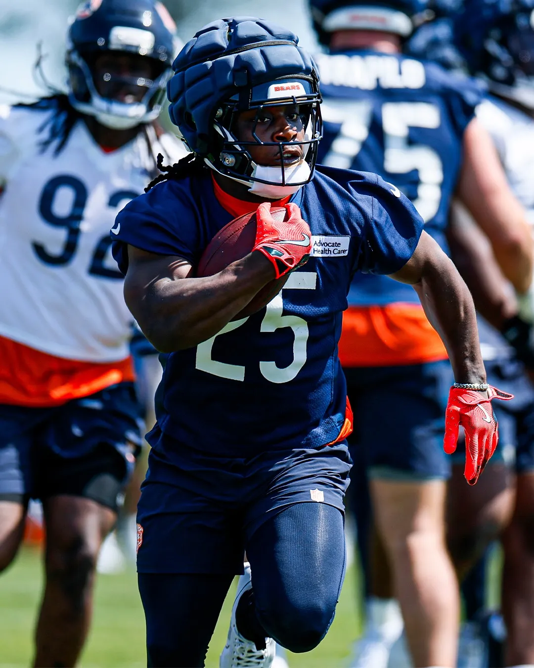 Chicago Bears’ Eric Bieniemy earns legendary endorsement from rookie running back