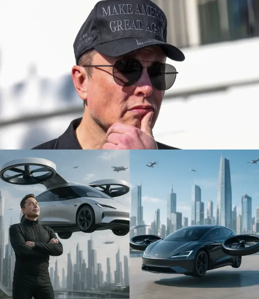 Elon Musk’s $299,000 Flying Car Is Coming by 2030 to End Urban Traffic Forever