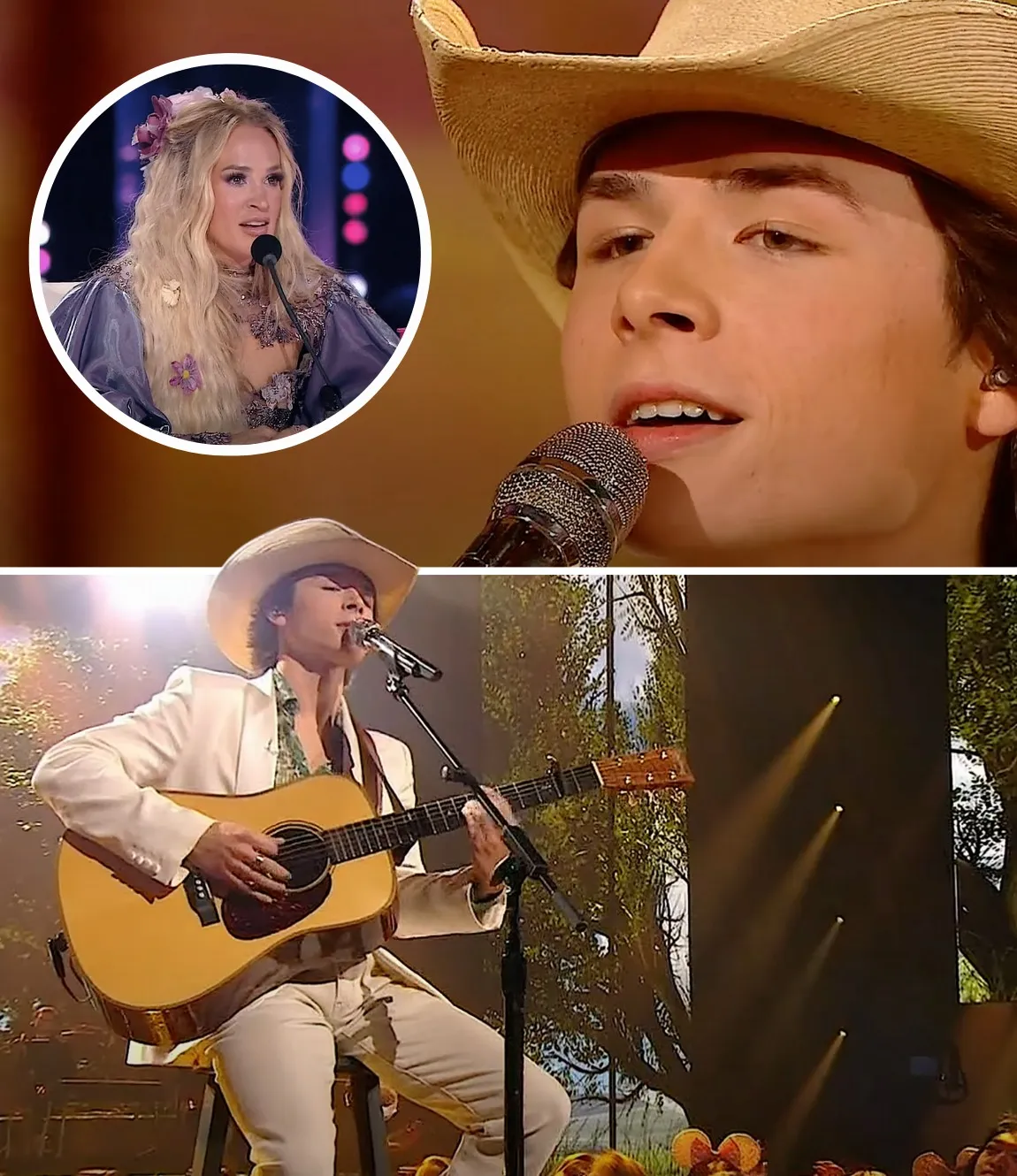 Carrie Underwood said something after the performance that she probably shouldn’t have especially as one of the judges
