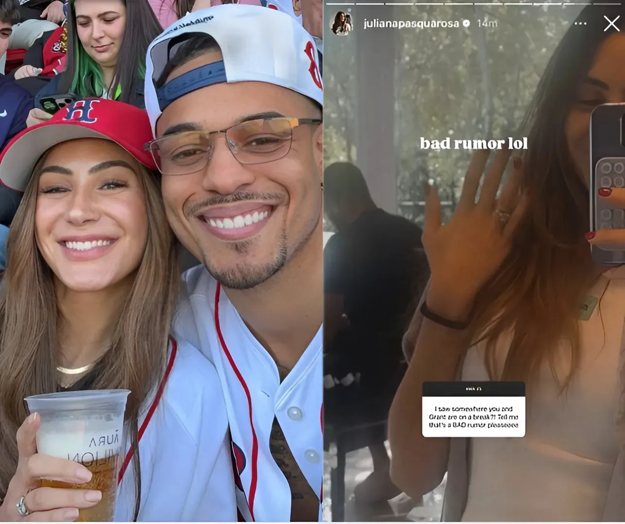 Juliana Pasquarosa & Grant Ellis Discuss Breakup Rumors and If They’re Still Going to Italy
