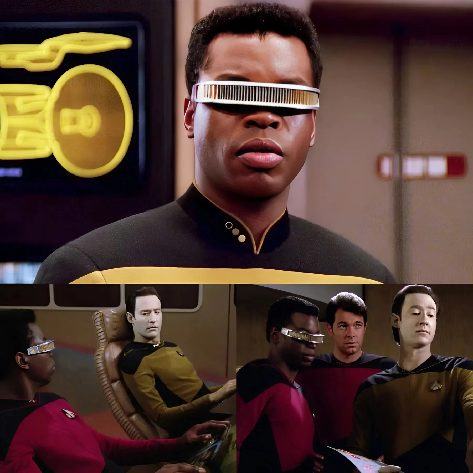 I Liked Roddenberry’s Original Plan For Geordi, But I’m Glad Star Trek: The Next Generation Changed La Forge’s Role