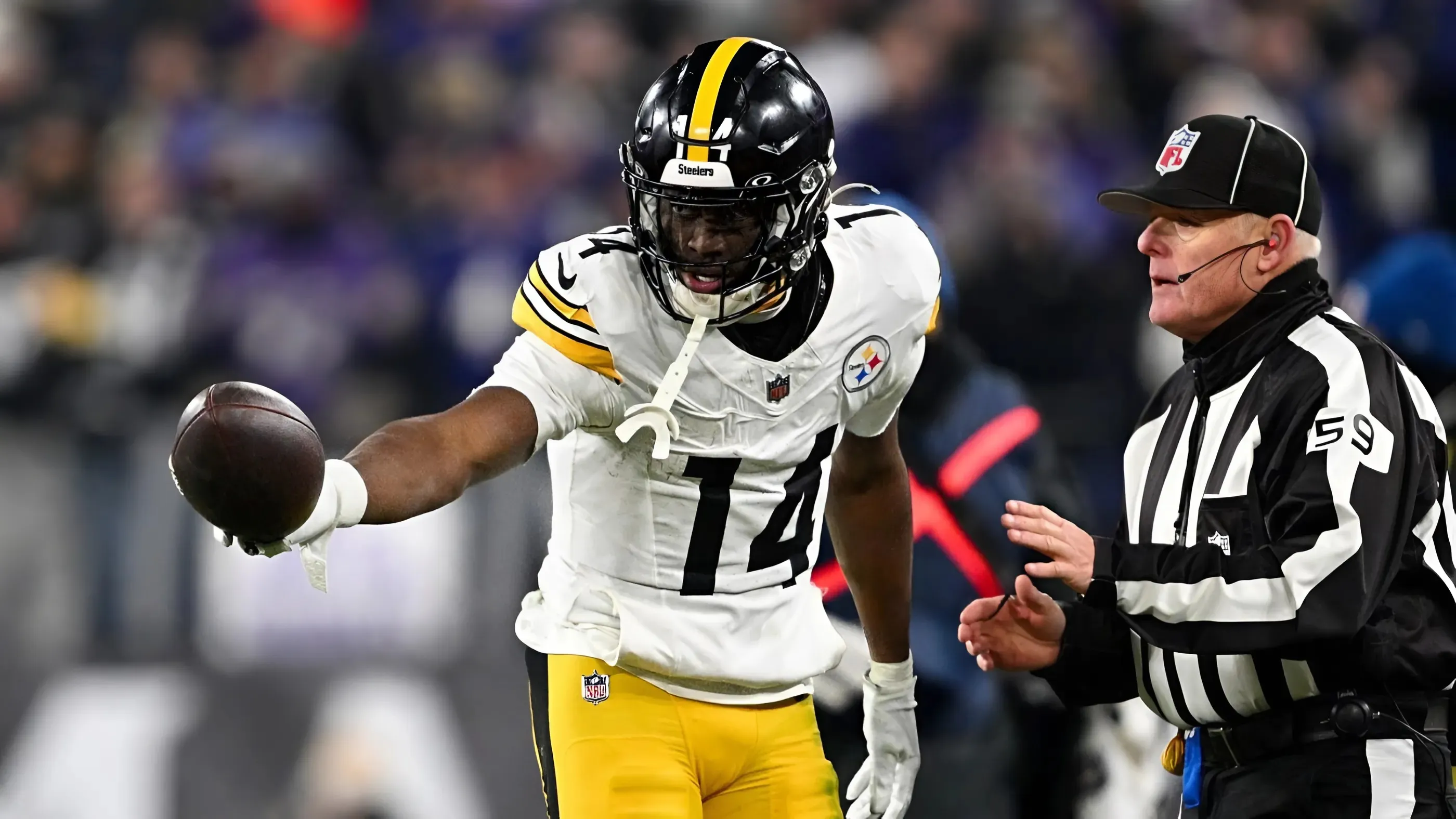Report: Steelers players were 'fed up' with George Pickens' 'antics'