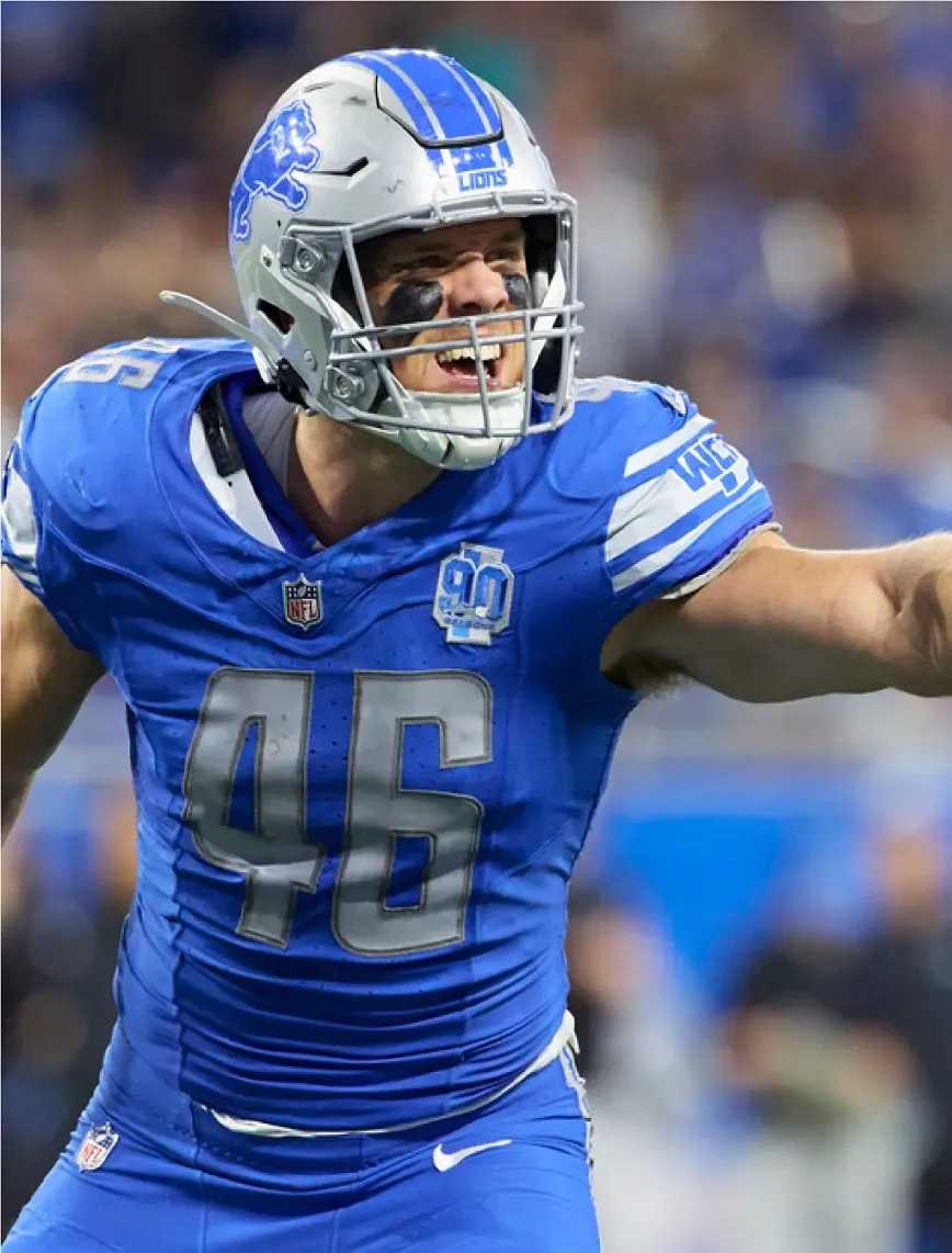 Lions Linebacker Named One of the Players Who Could Become the League's Best at His Position