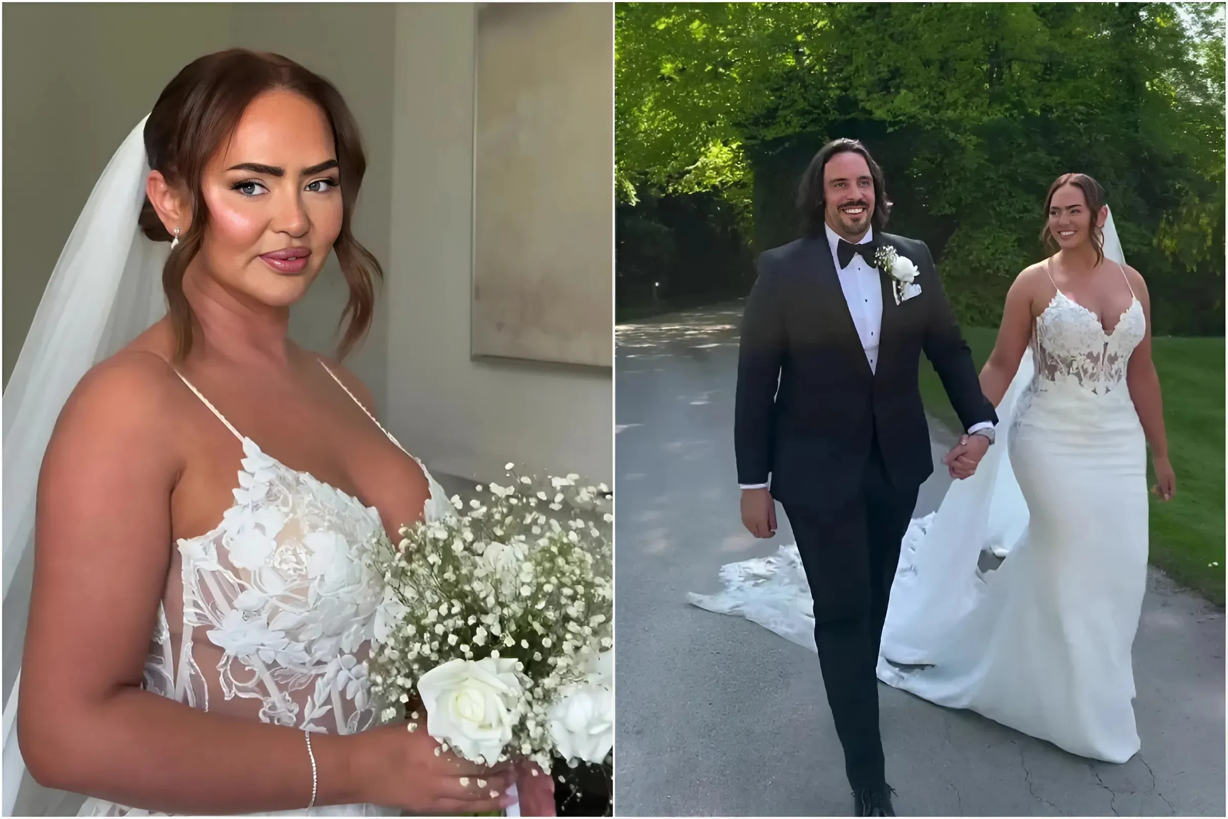 Reality TV Star Ties the Knot: Inside the Spectacular Wedding of Big Brother and Ex On The Beach Fan Favorite, Featuring a Show-Stopping Wedding Dress Reveal! trucc
