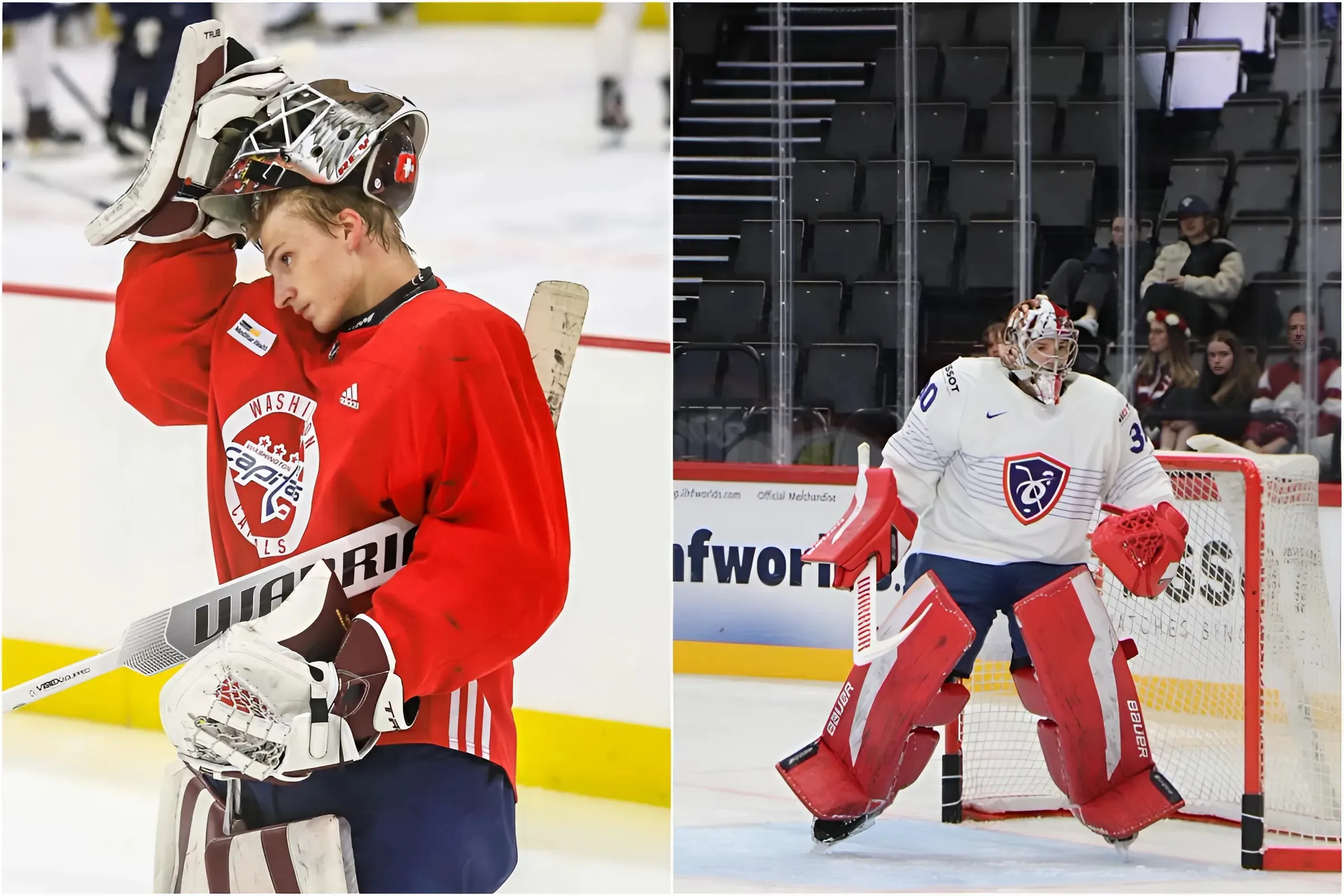 Capitals Prospect Antoine Keller Shines as France's Top Player with 47 Saves in Thrilling 4-3 Overtime Loss to Finland at World Championship trucc