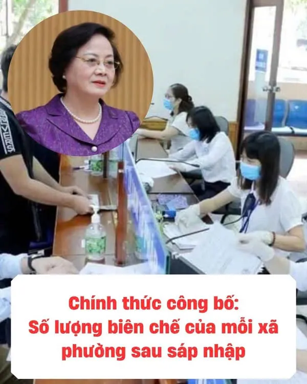 TIN BUỒN từ Bộ Nội vụ: Công bố số lượng biên chế của mỗi xã phường sau sáp nhập, hàng ngàn người đứng trước bờ vực "m:;ất việc"