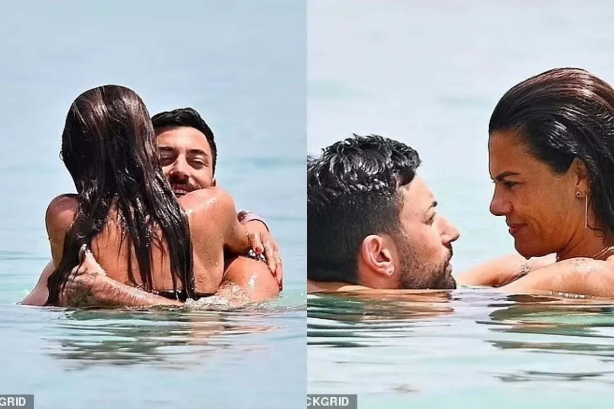 Ex Strictly star Giovanni Pernice puts on a loved-up display with bikini-clad girlfriend Bianca Guaccero as they enjoy a romantic Barbados getaway liennhi