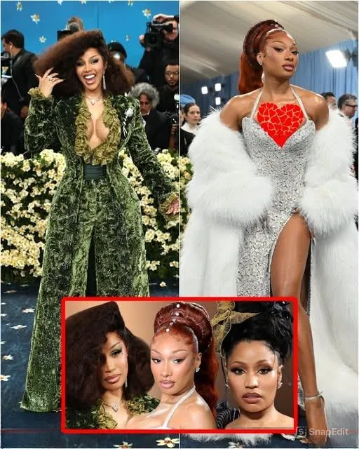 Met Gala Drama: Megan Thee Stallion & Cardi B Ignore Each Other? Nicki Minaj Unbothered by the Rumors!