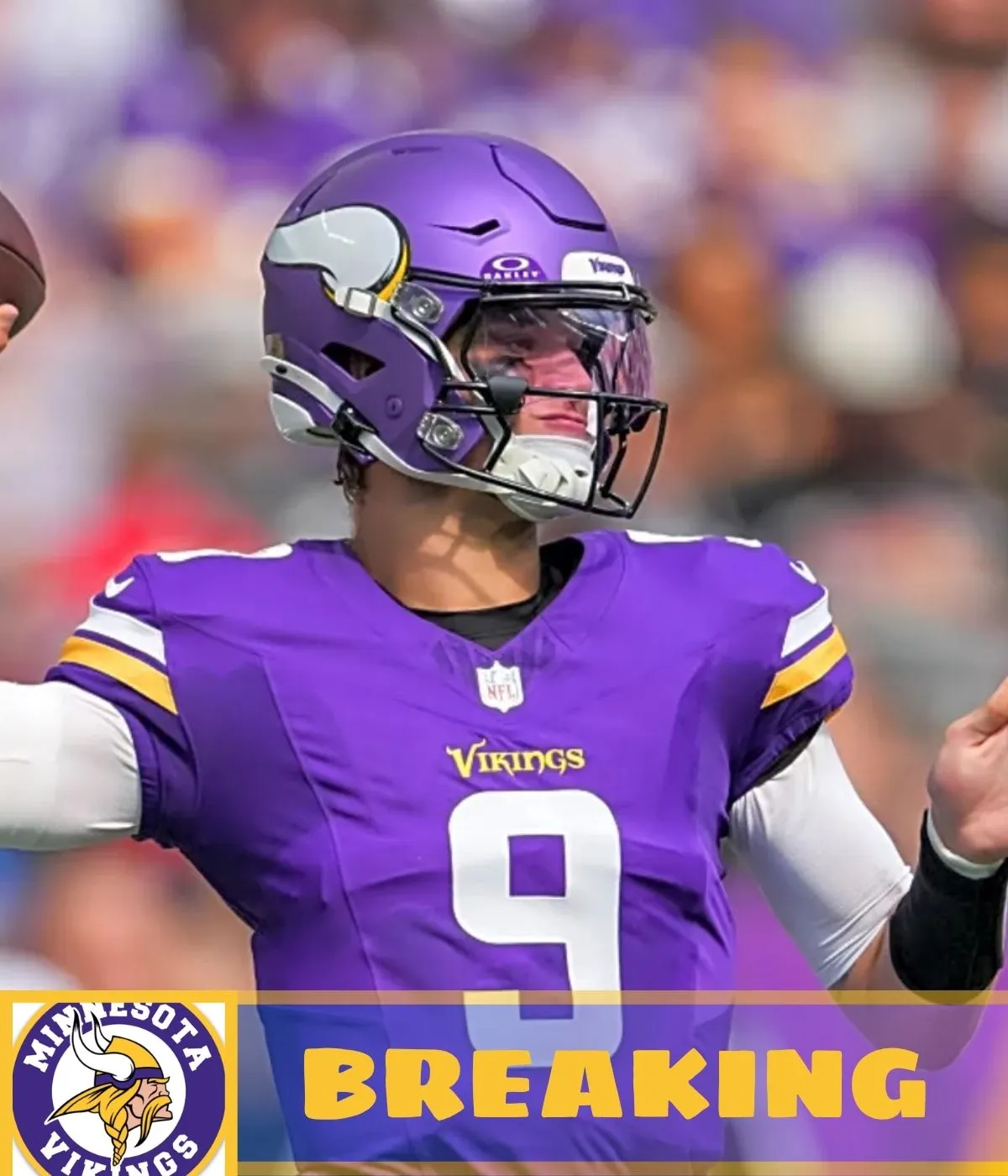 J.J. McCarthy debut set to take place in primetime, eliminating potential bad weather game late in the Vikings' season