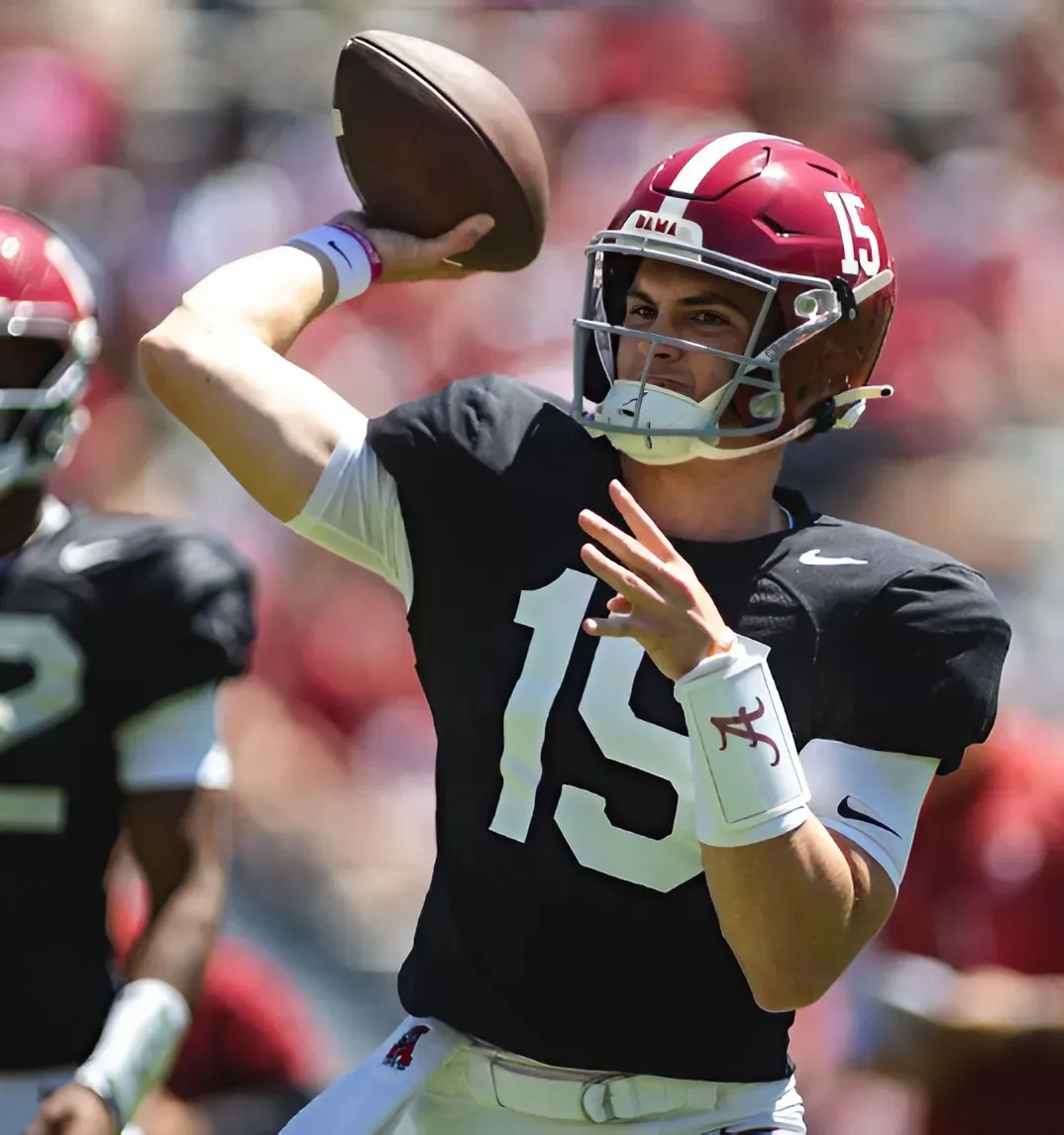 AJ McCarron weighs in on Alabama QB battle, workout partner Ty Simpson