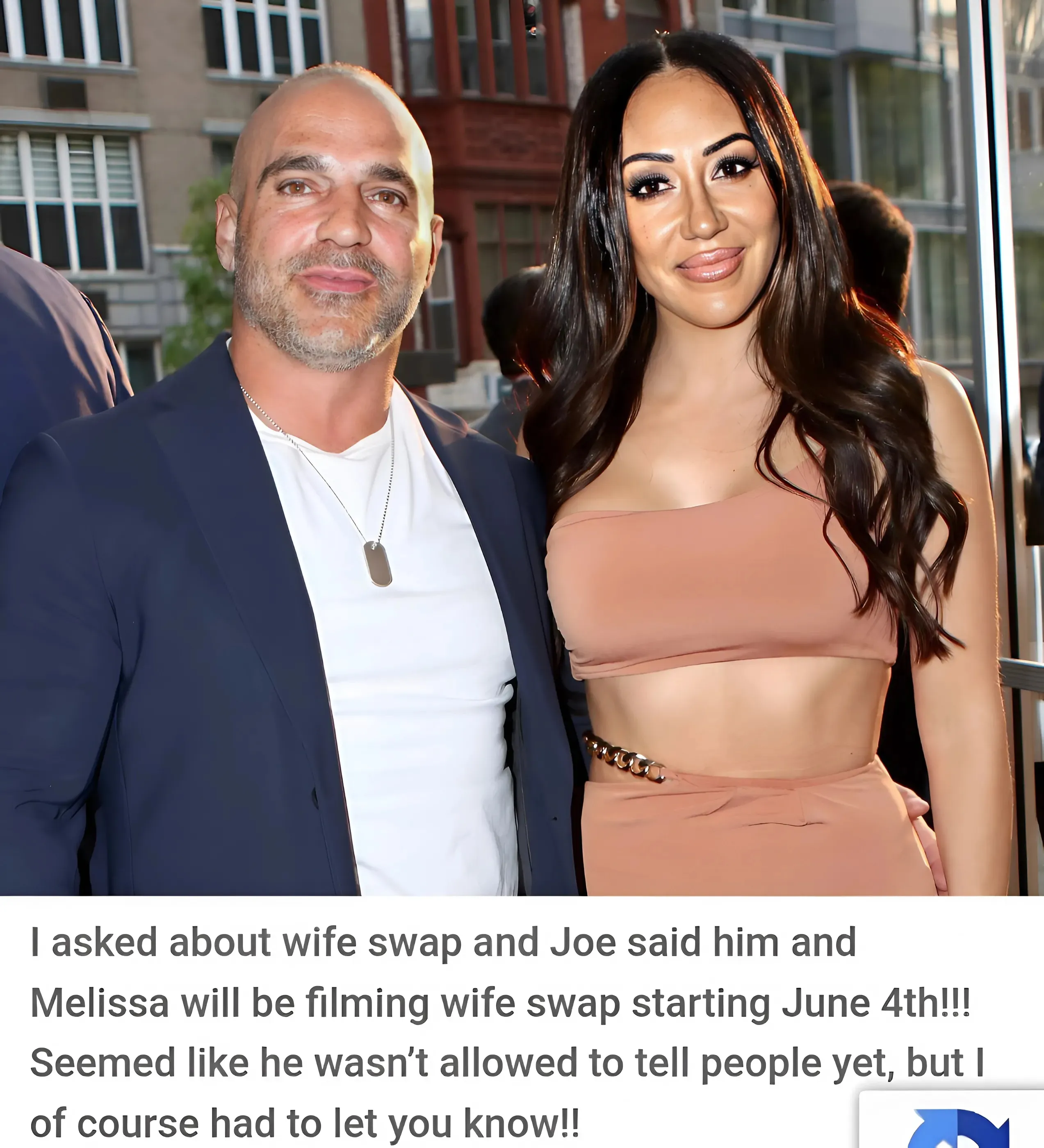 BOMBSHELL ALERT: Melissa & Joe Gorga Reportedly Join Wife Swap: Real Housewives Edition — Filming Begins June 4!