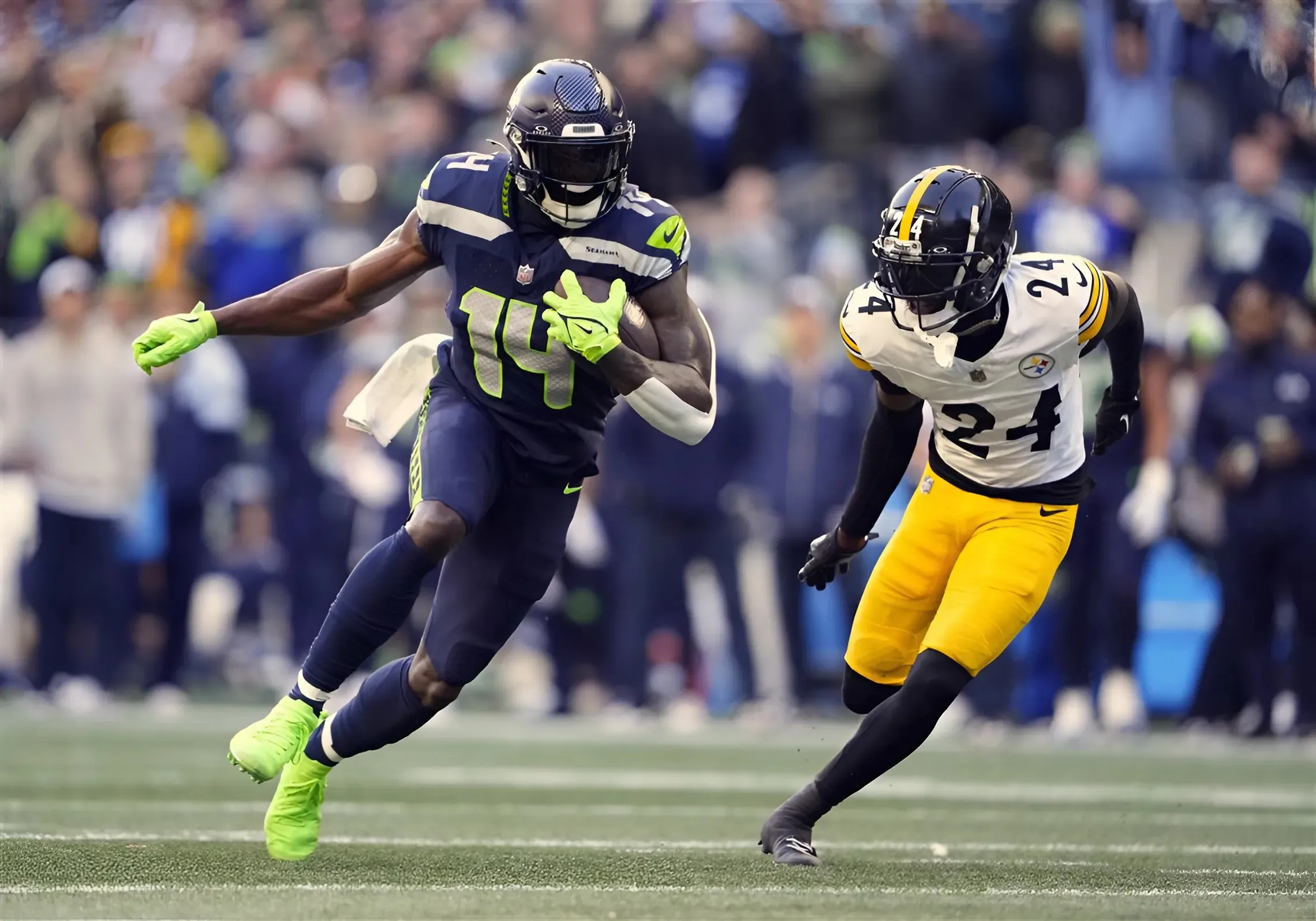 When Steelers WR DK Metcalf will face Seahawks for first time