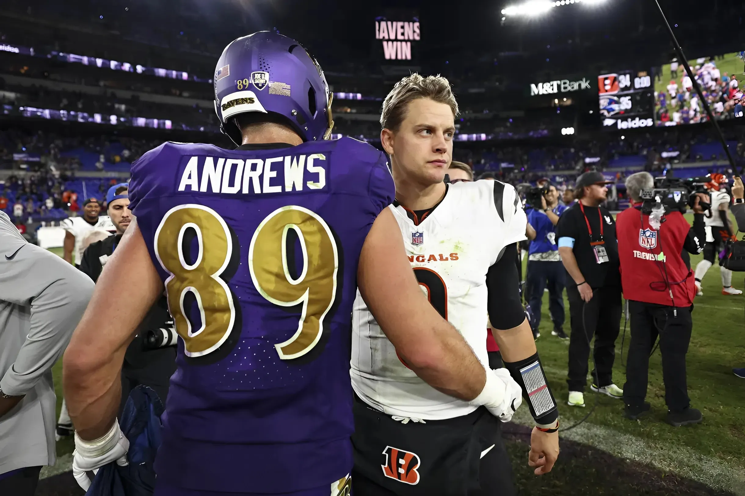 Bengals to play at Ravens for Thanksgiving showdown
