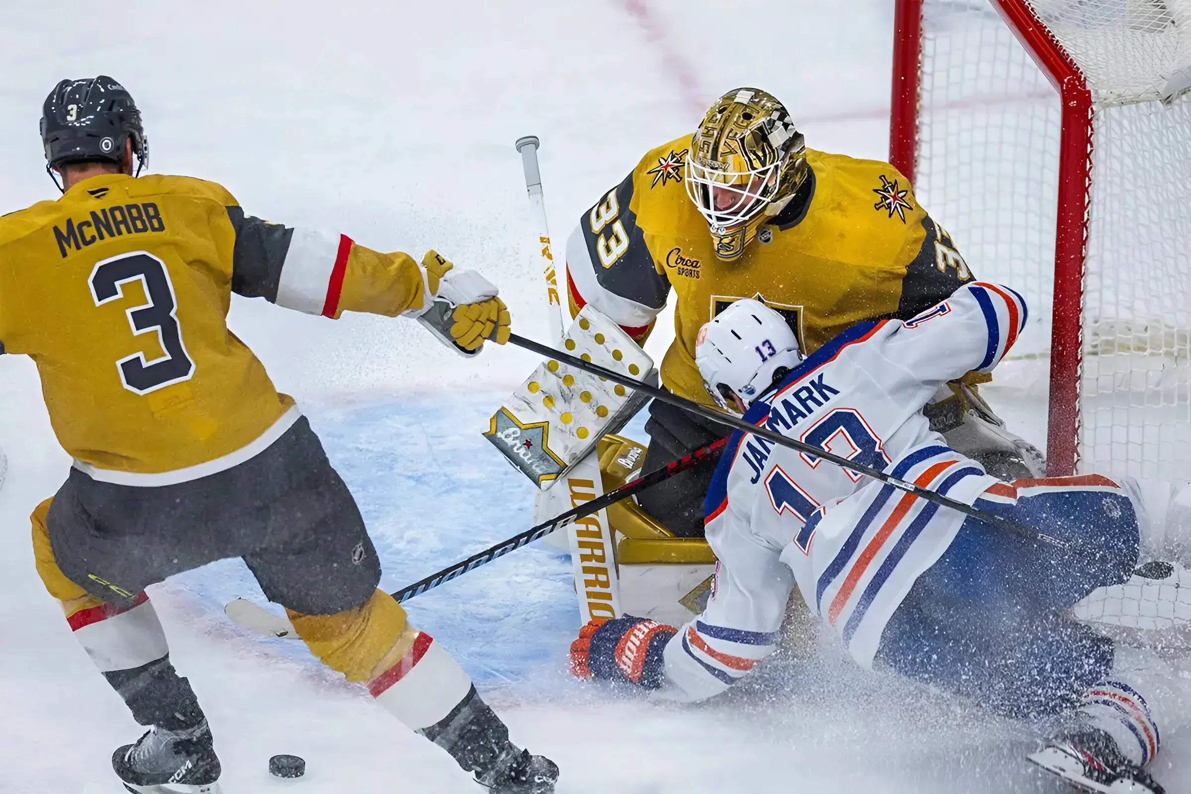 REPORT: Golden Knights Preparing To Take The Ice For Game 5 Without Their Captain REPORT: Golden Knights Preparing To Take The Ice For Game 5 Without Their Captain