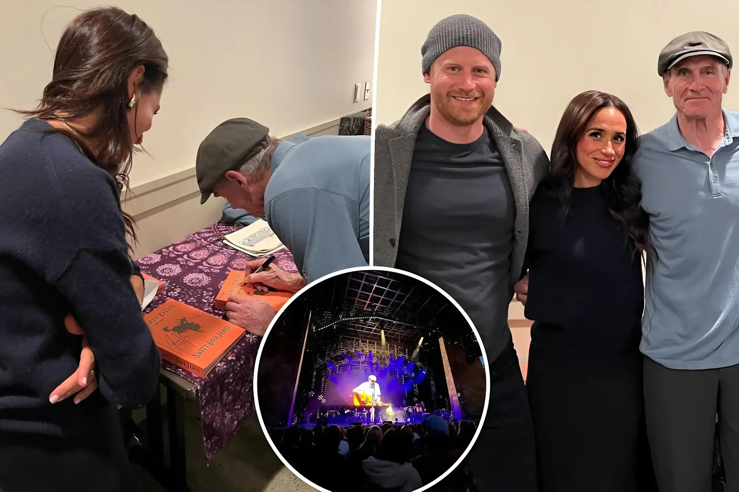 Meghan Markle in her ‘concert era’ as she and Prince Harry hit James Taylor show days after Beyoncé outing
