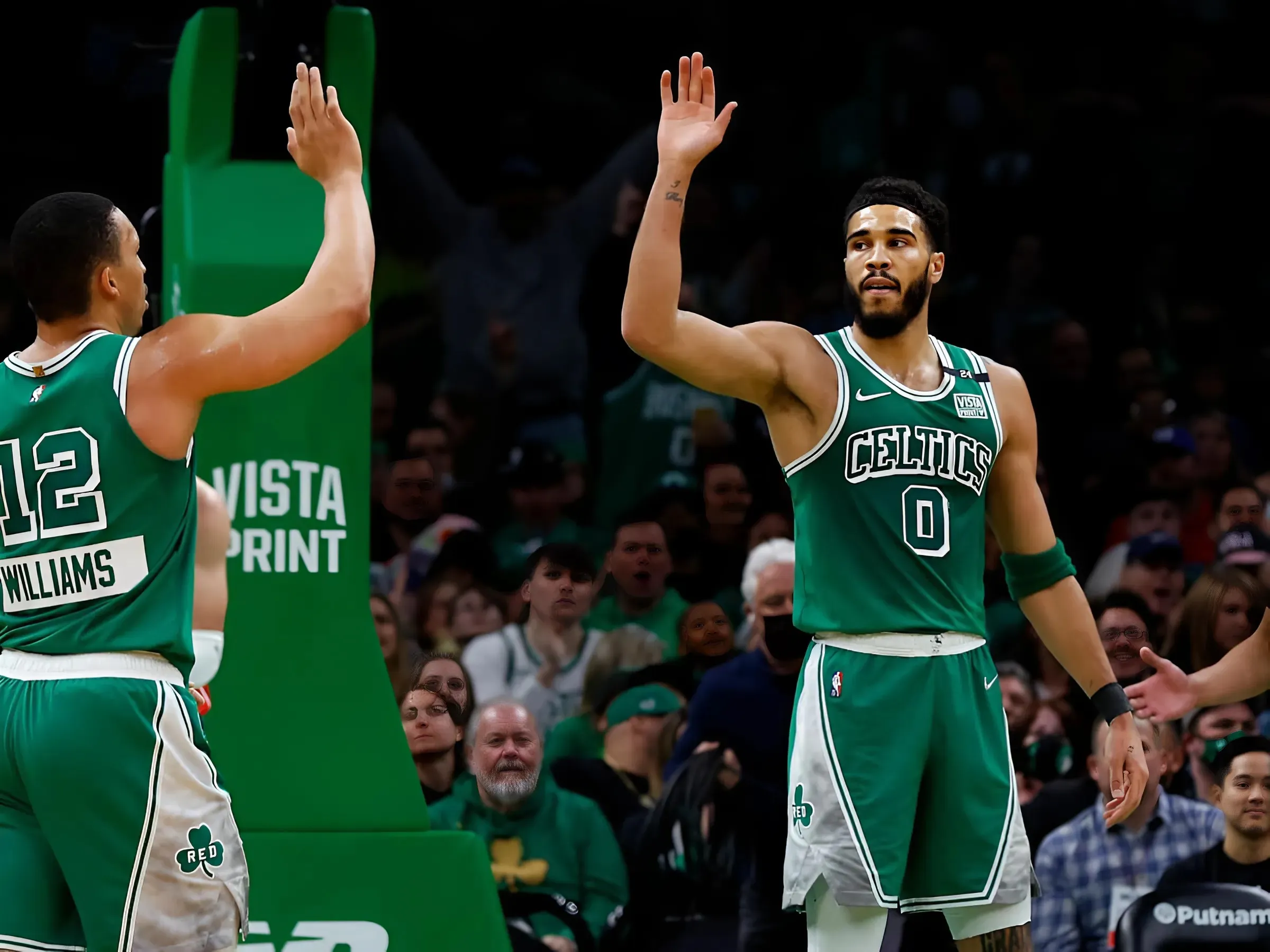 Jayson Tatum's Gesture to Celtics Before Game 5 Win