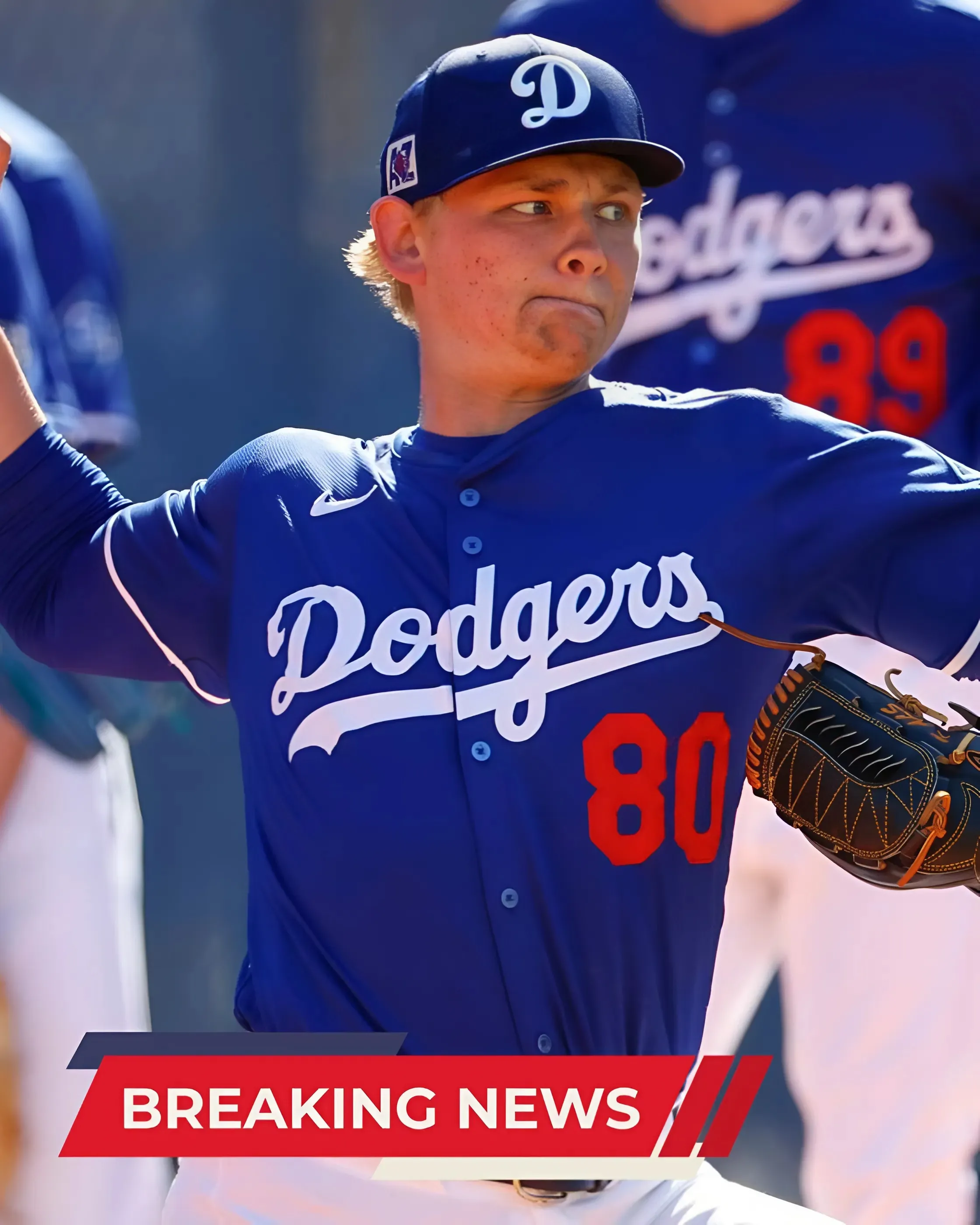 Dodgers RHP Emmet Sheehan is working his way back after missing 2024