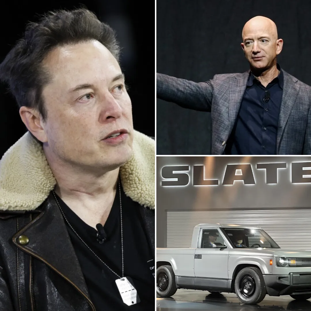 Tesla Faces New Challenge: How Jeff Bezos-Backed Slate Automotive is Threatening Musk’s Electric Truck Empire